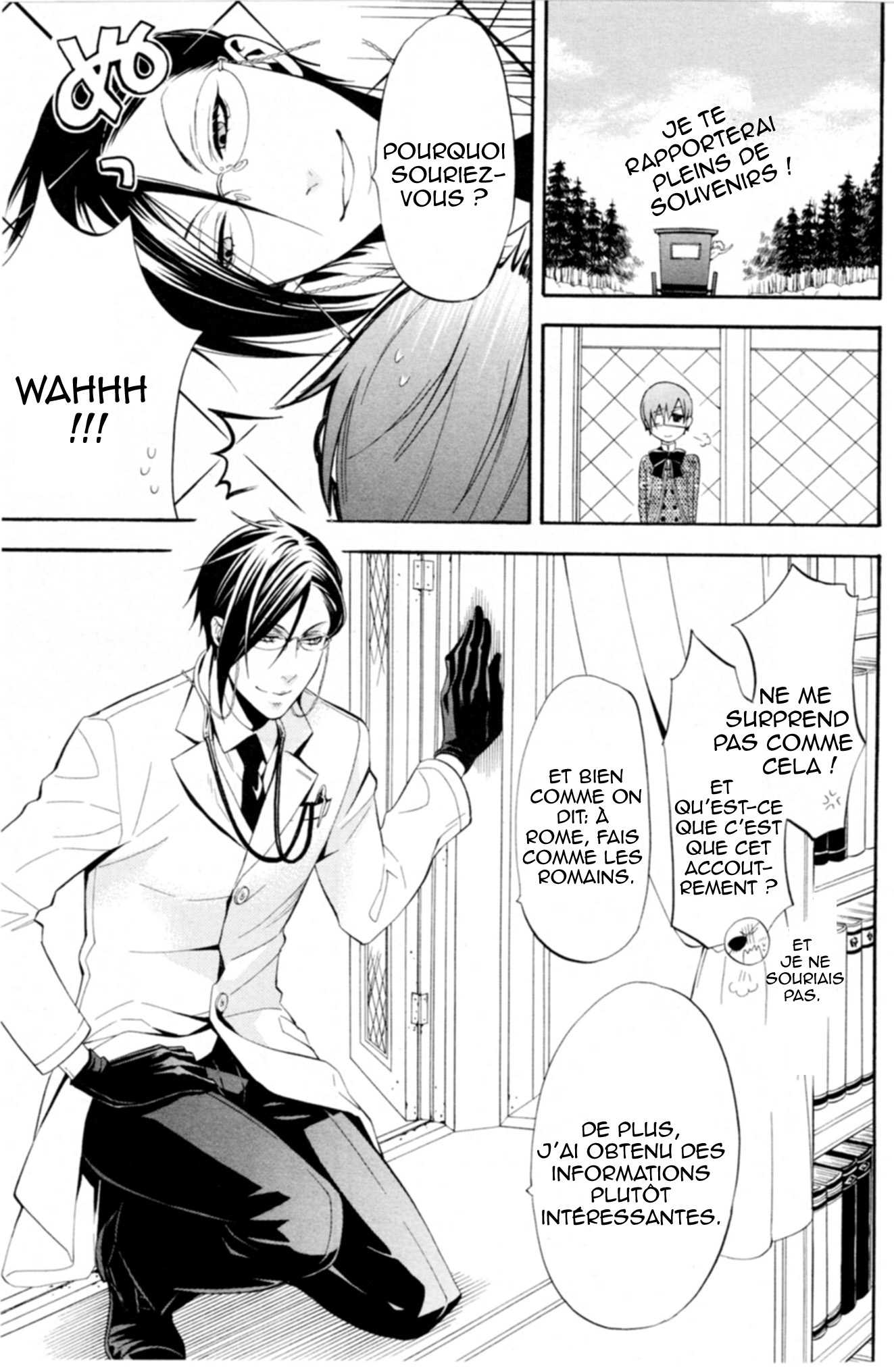 Read Black Butler FR Manga Online