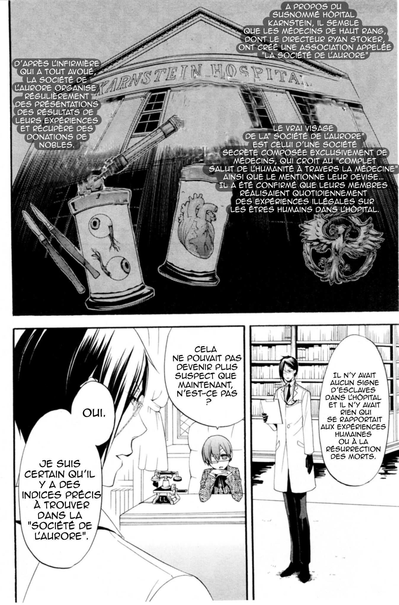 Read Black Butler FR Manga Online
