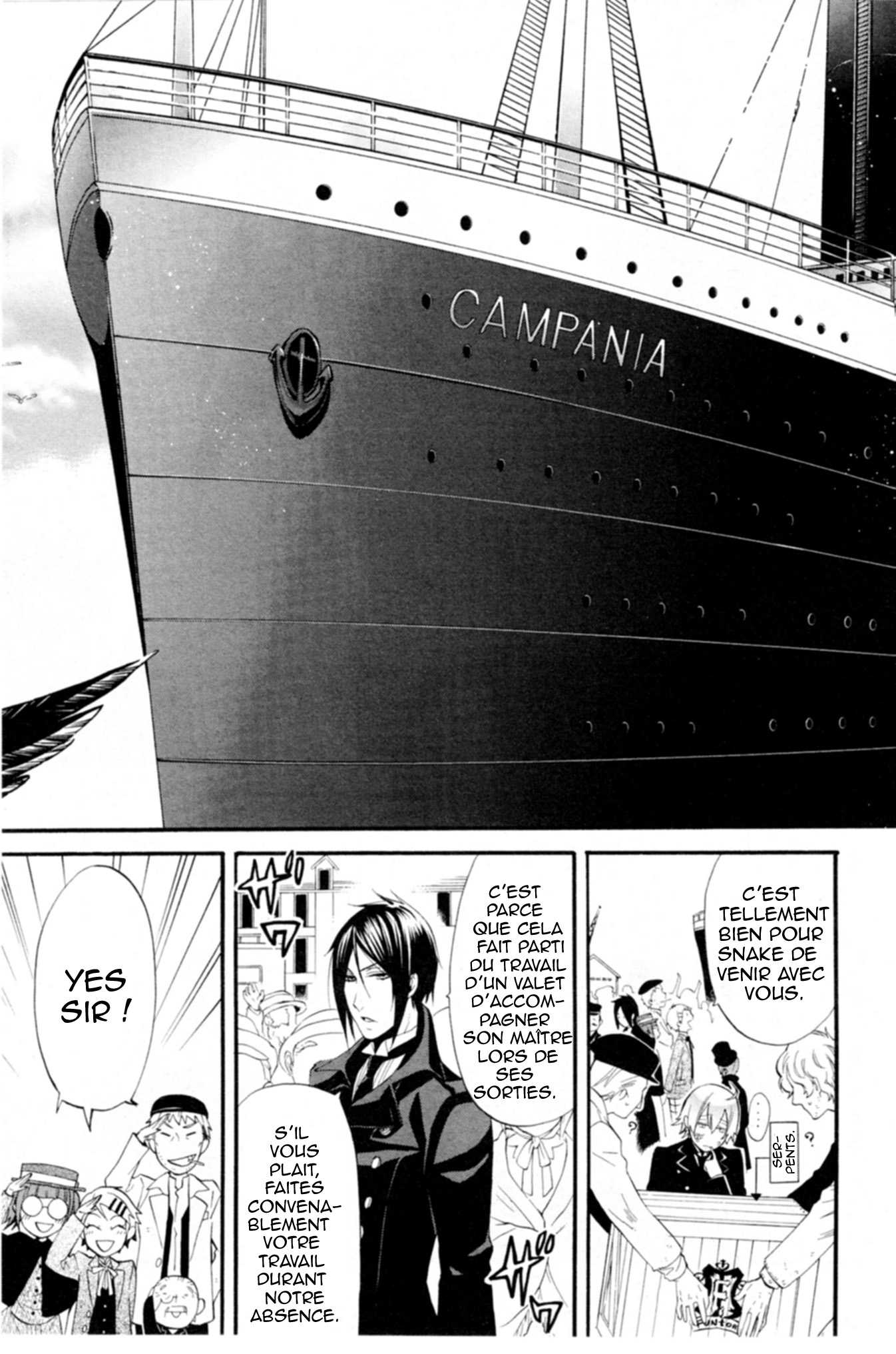 Read Black Butler FR Manga Online