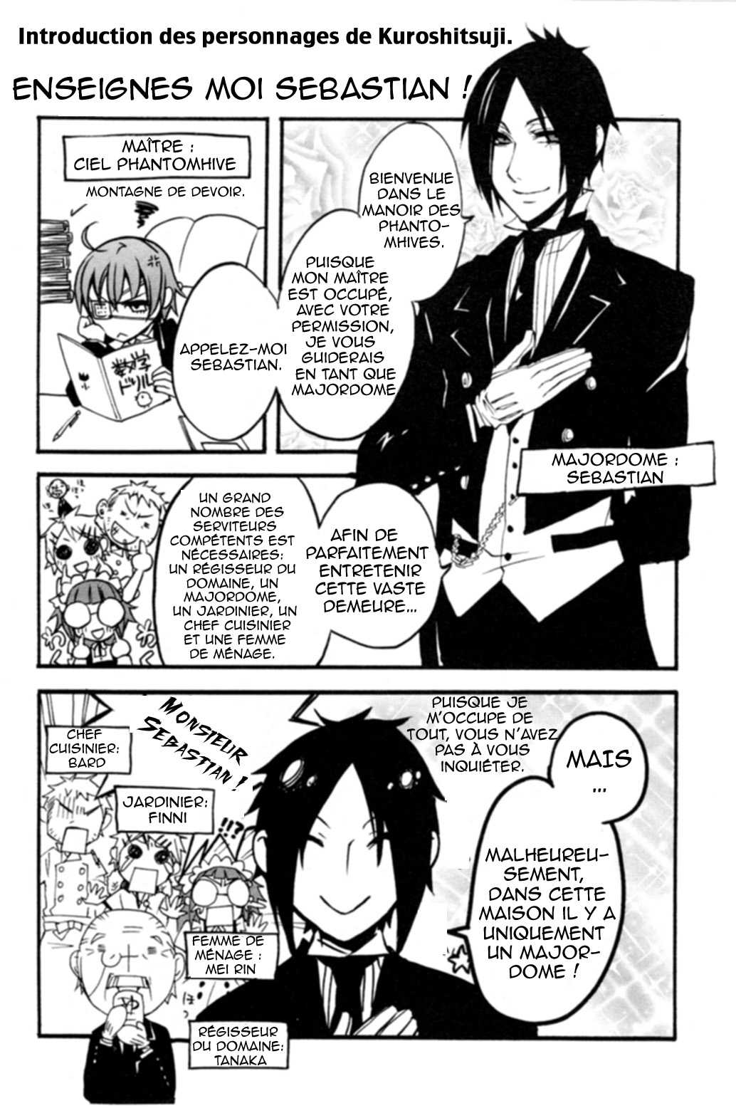 Read Black Butler FR Manga Online