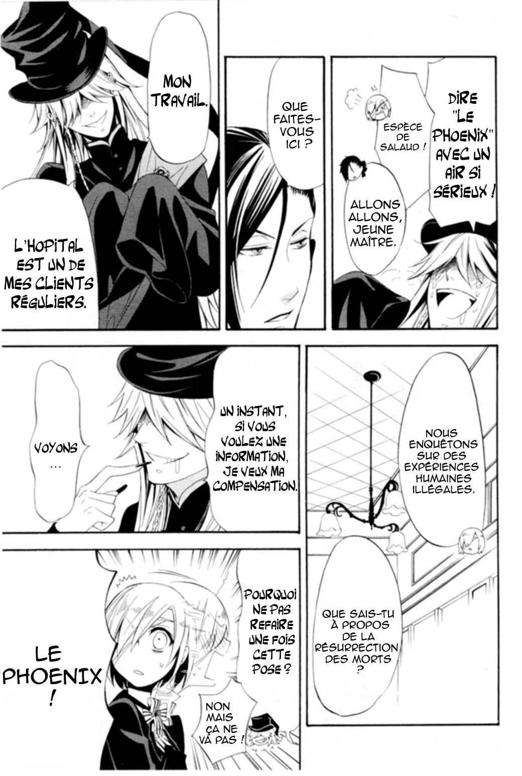 Read Black Butler FR Manga Online