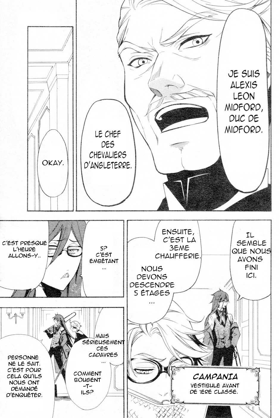 Read Black Butler FR Manga Online