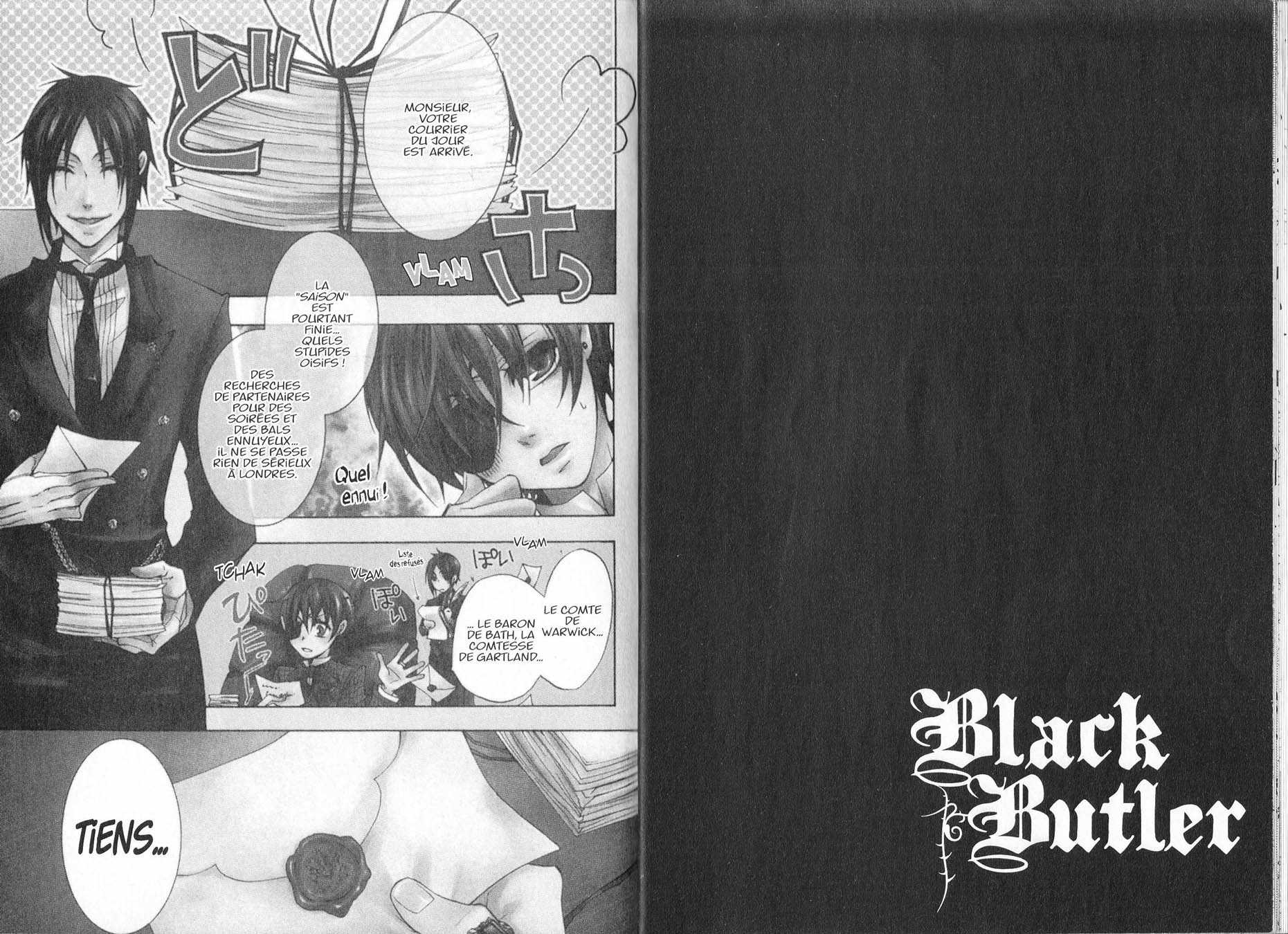 Read Black Butler FR Manga Online