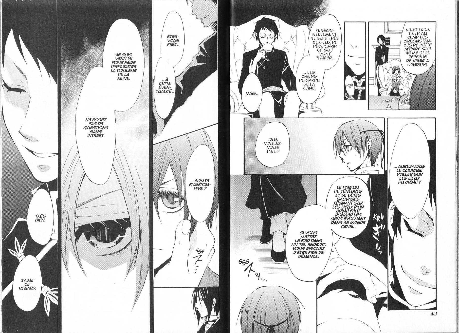 Read Black Butler FR Manga Online