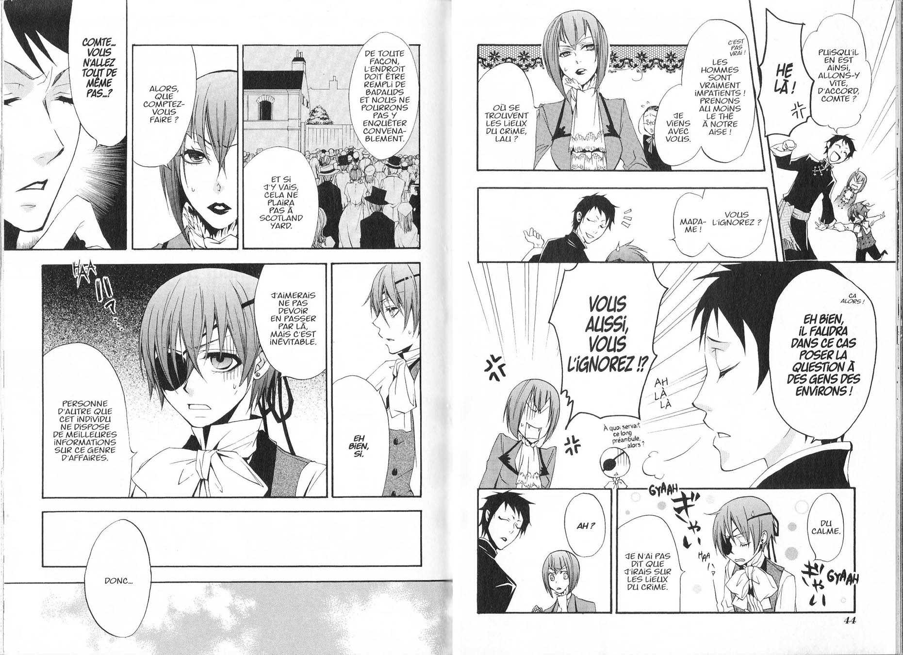 Read Black Butler FR Manga Online