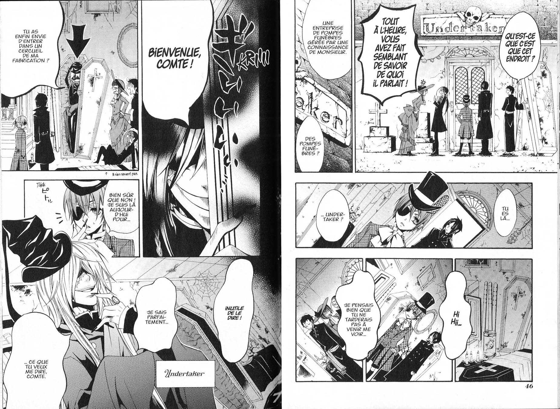 Read Black Butler FR Manga Online