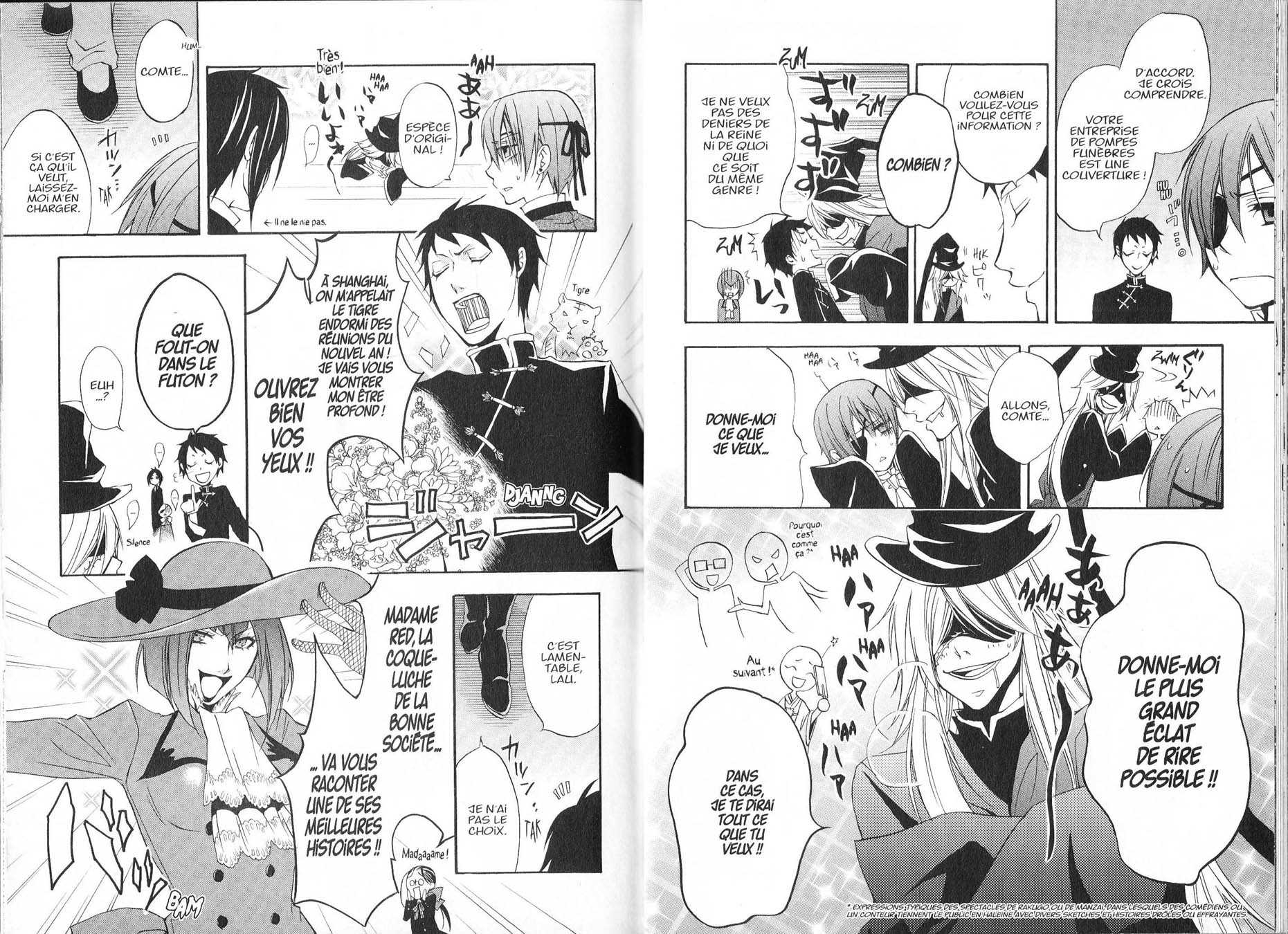 Read Black Butler FR Manga Online