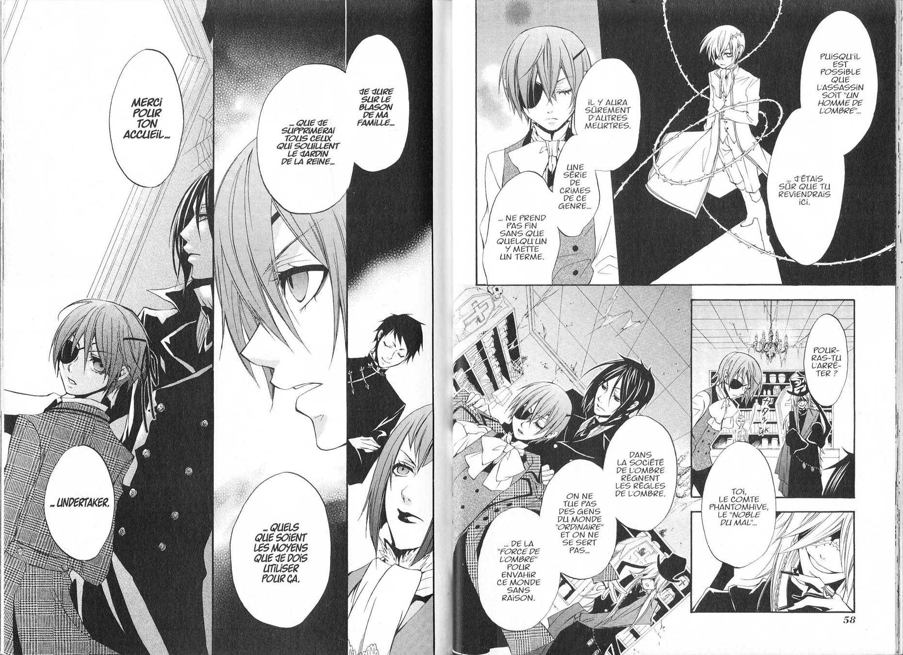 Read Black Butler FR Manga Online
