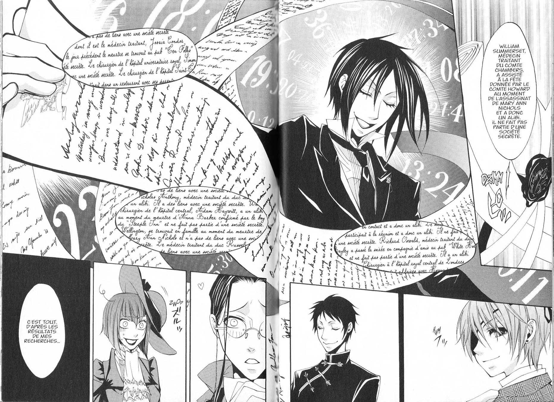 Read Black Butler FR Manga Online