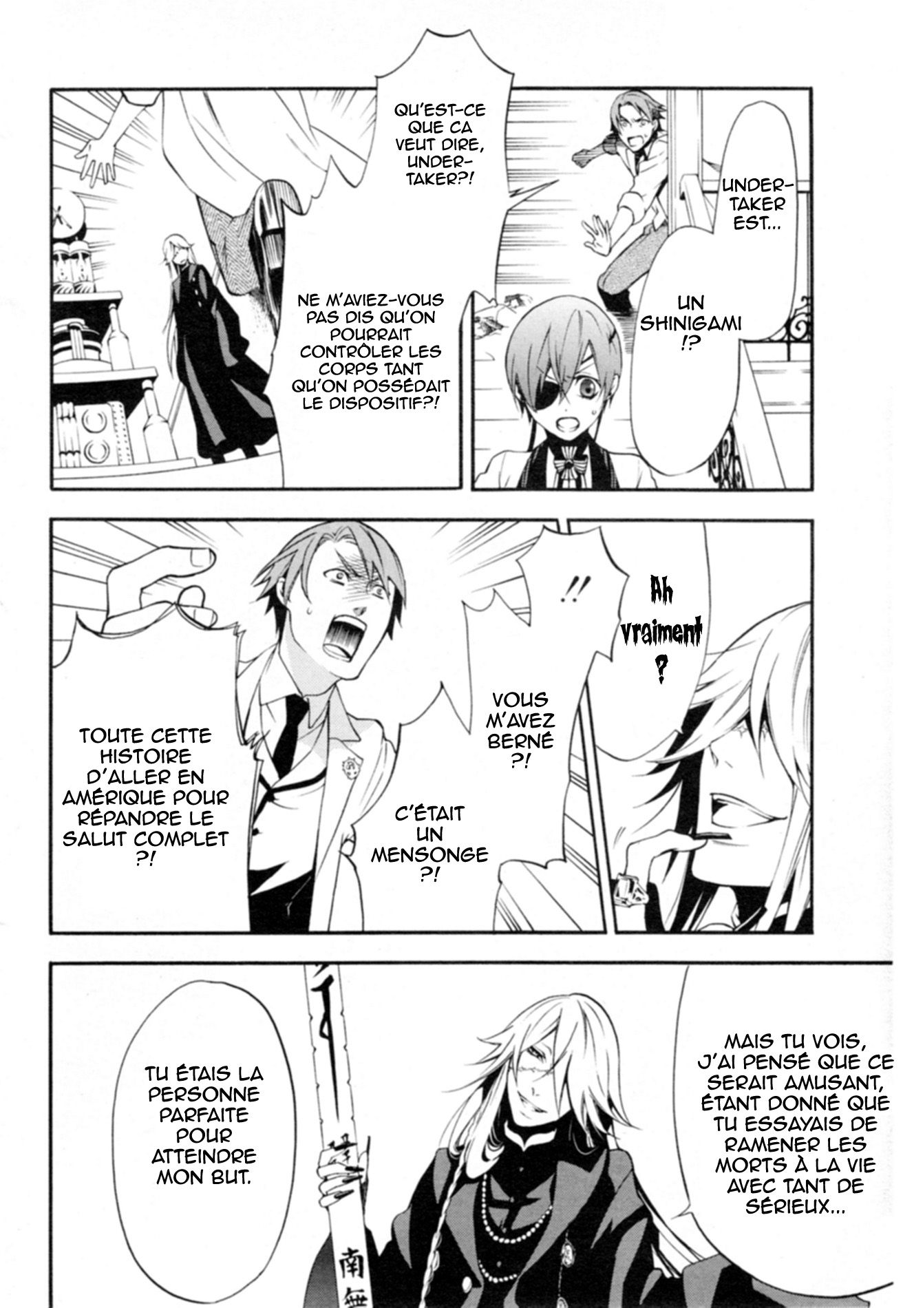 Read Black Butler FR Manga Online