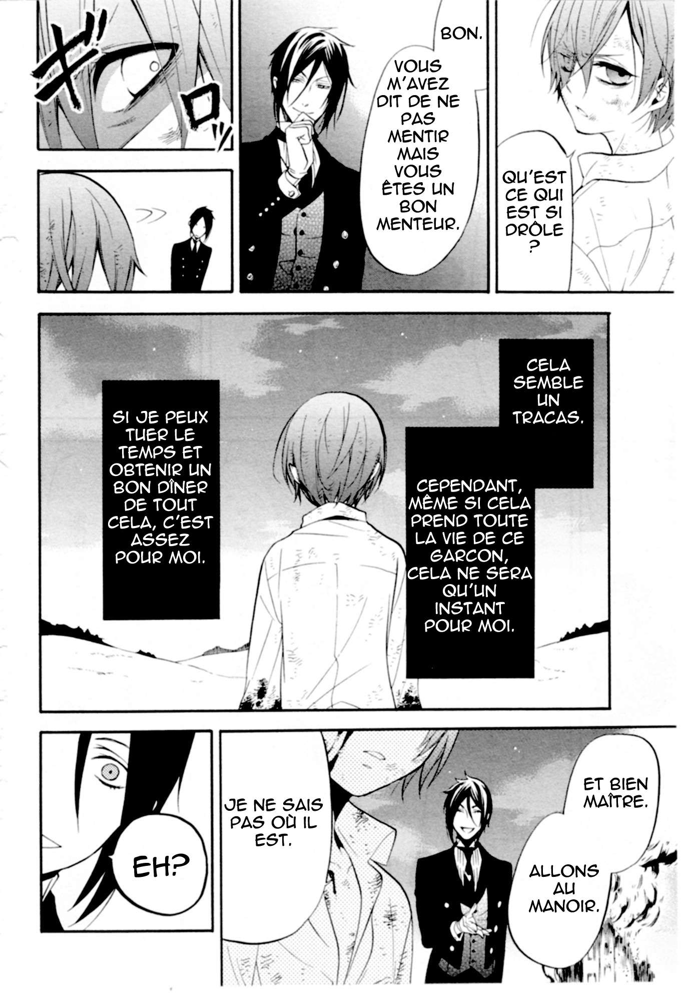 Read Black Butler FR Manga Online