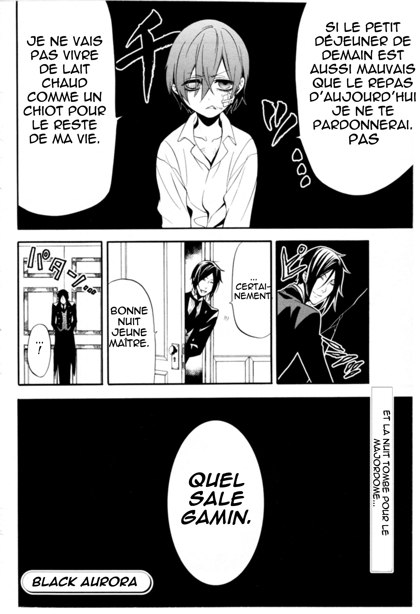 Read Black Butler FR Manga Online