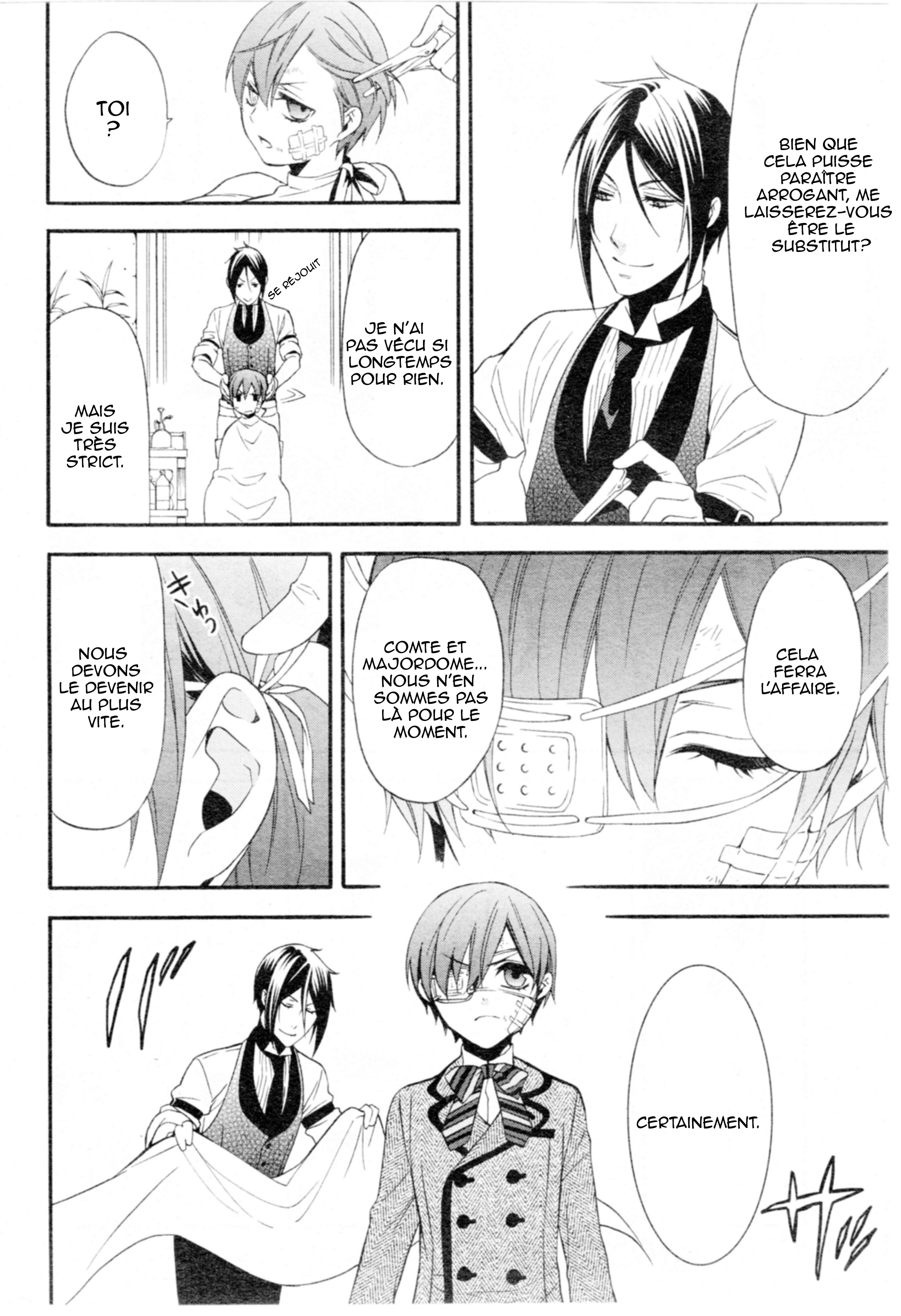 Read Black Butler FR Manga Online