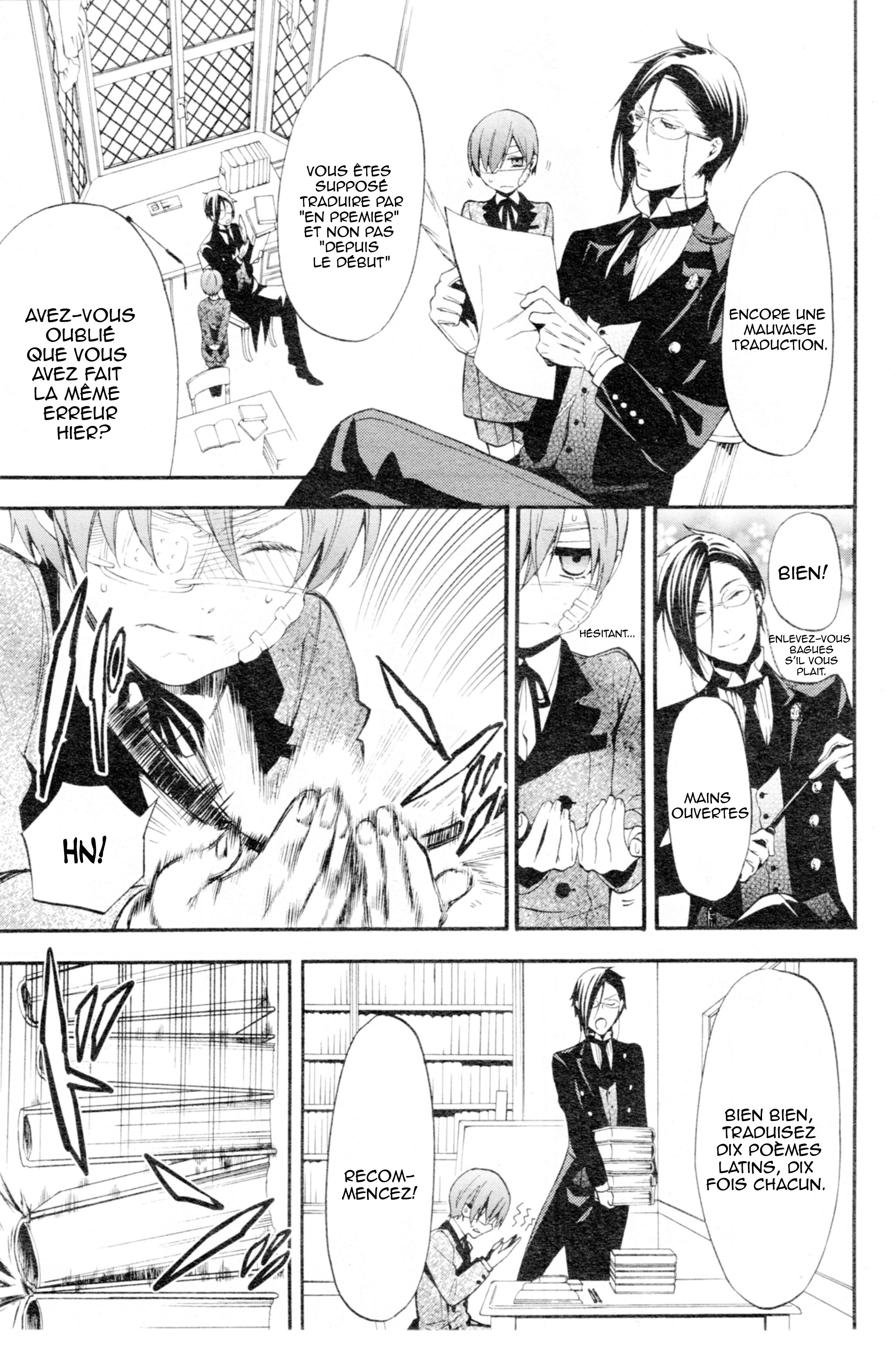 Read Black Butler FR Manga Online