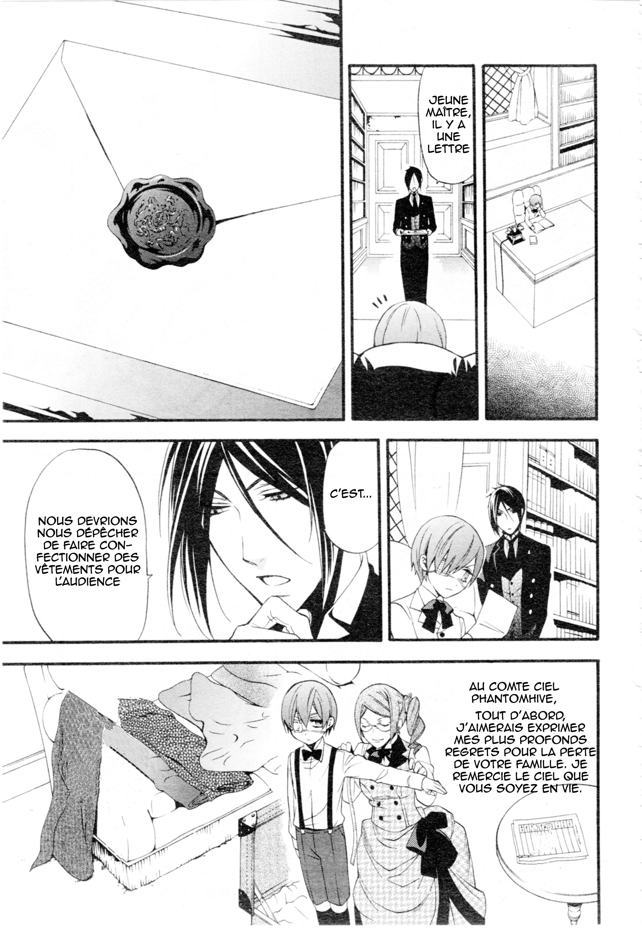 Read Black Butler FR Manga Online
