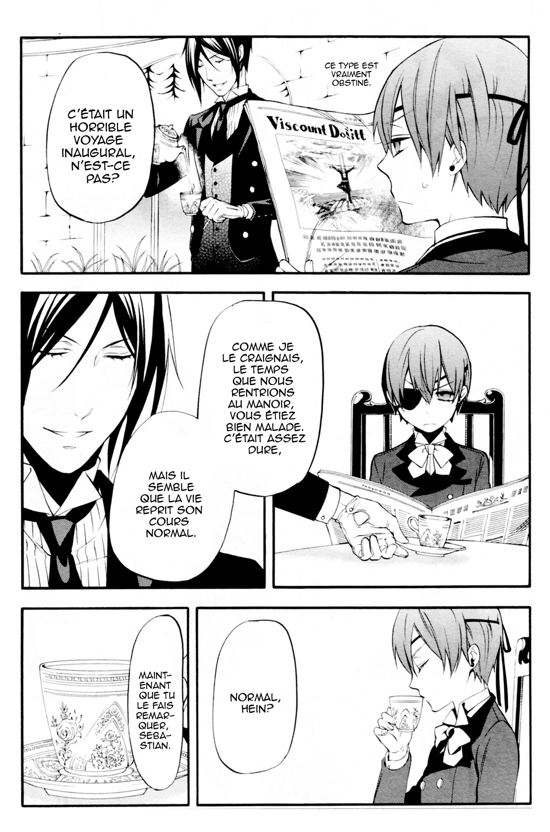 Read Black Butler FR Manga Online