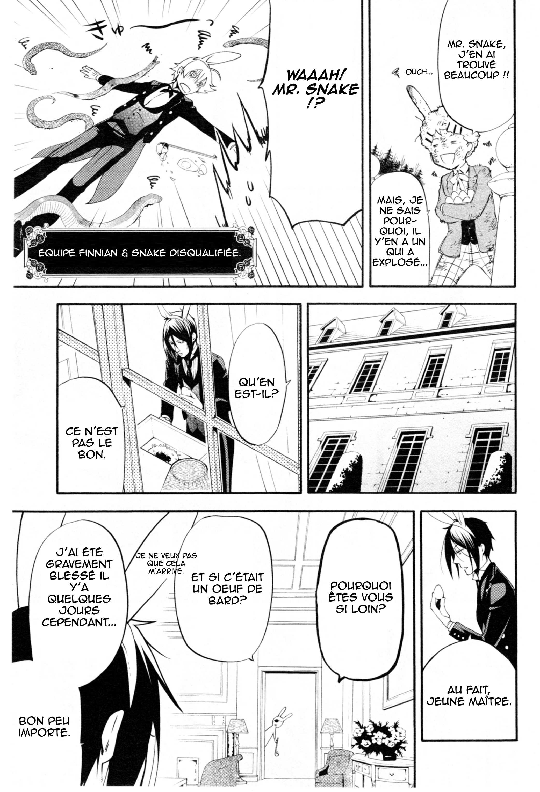Read Black Butler FR Manga Online