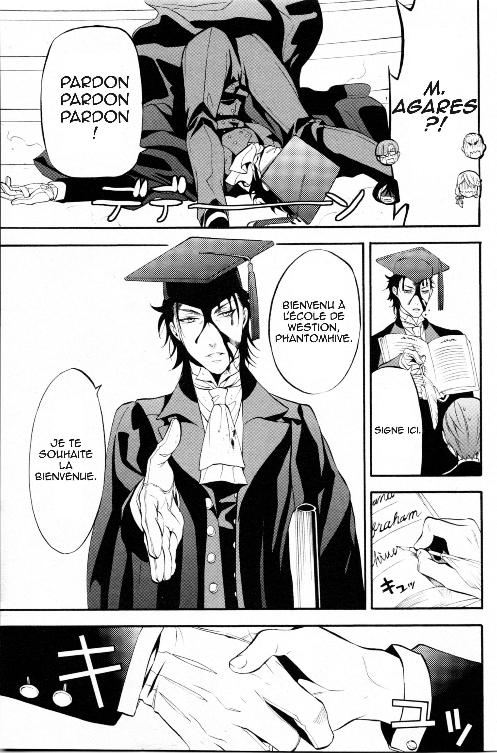 Read Black Butler FR Manga Online