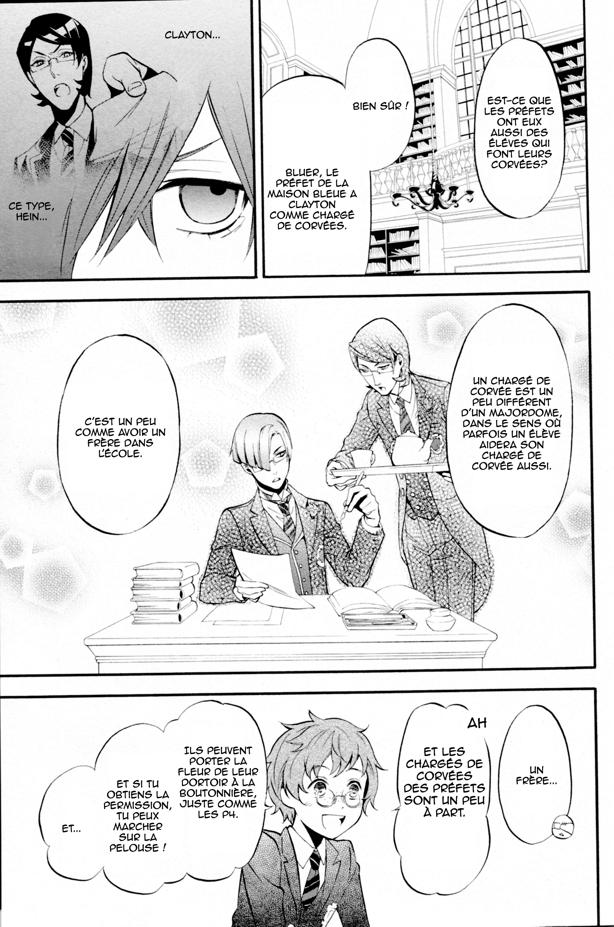Read Black Butler FR Manga Online