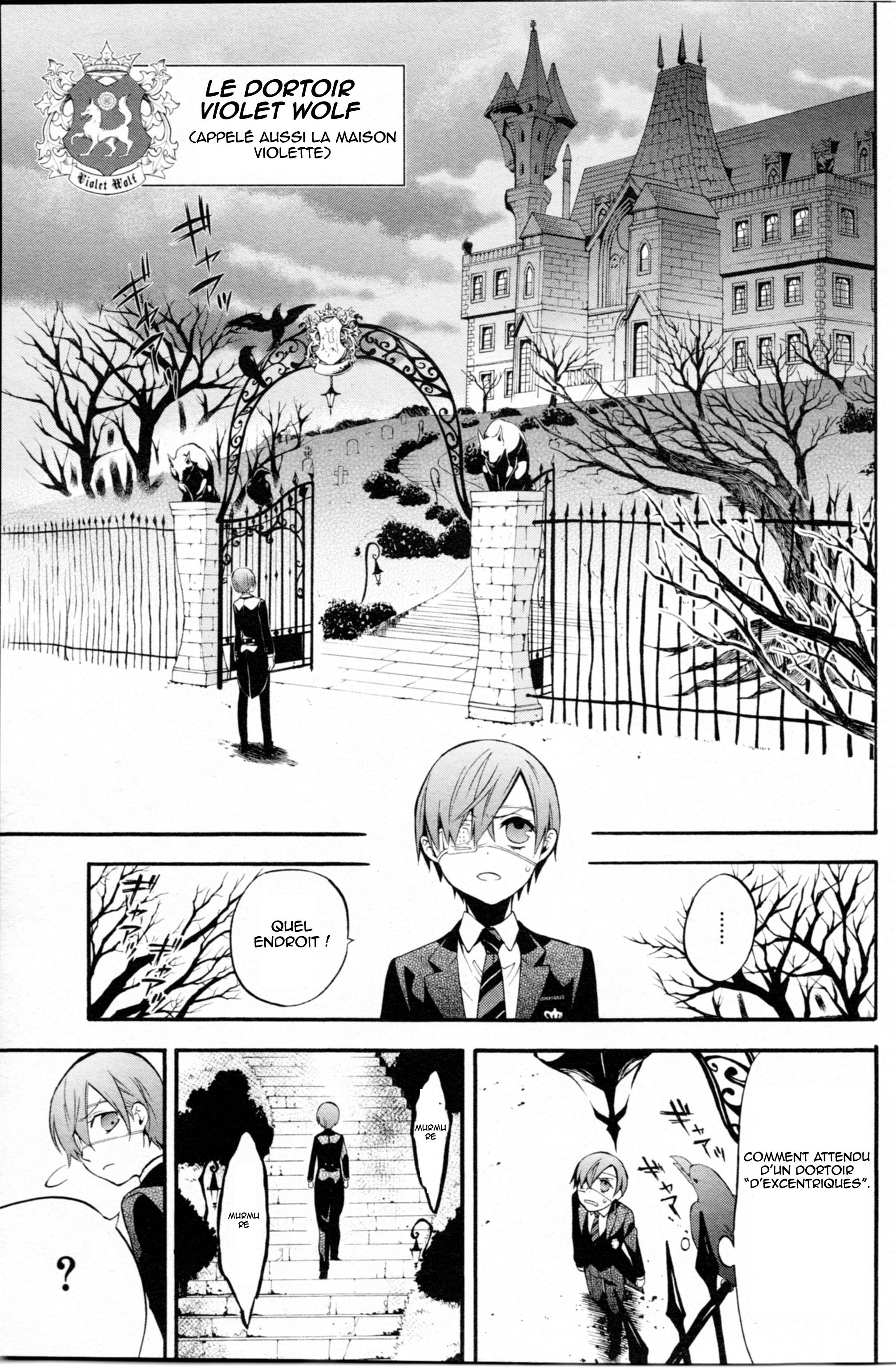Read Black Butler FR Manga Online