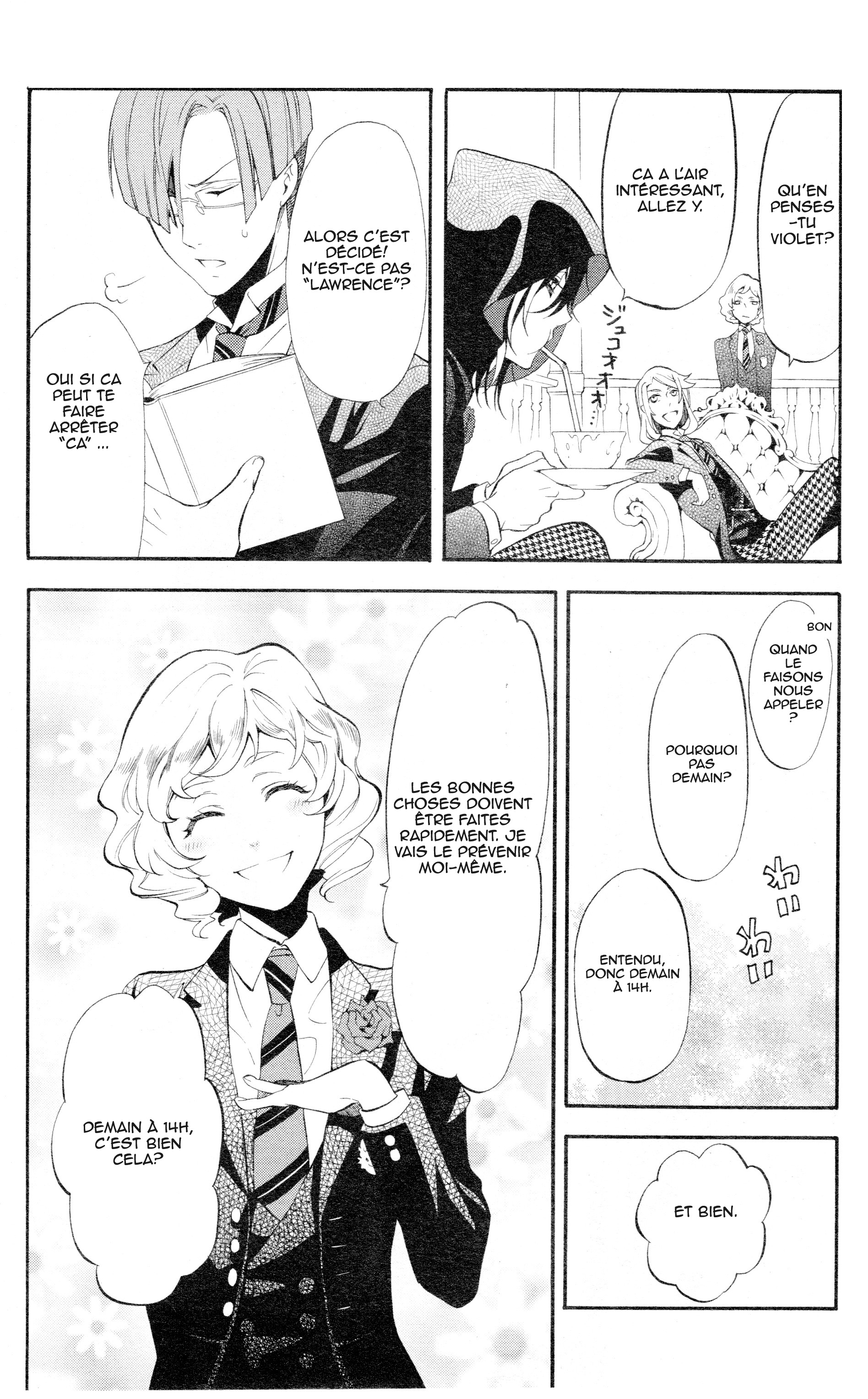Read Black Butler FR Manga Online