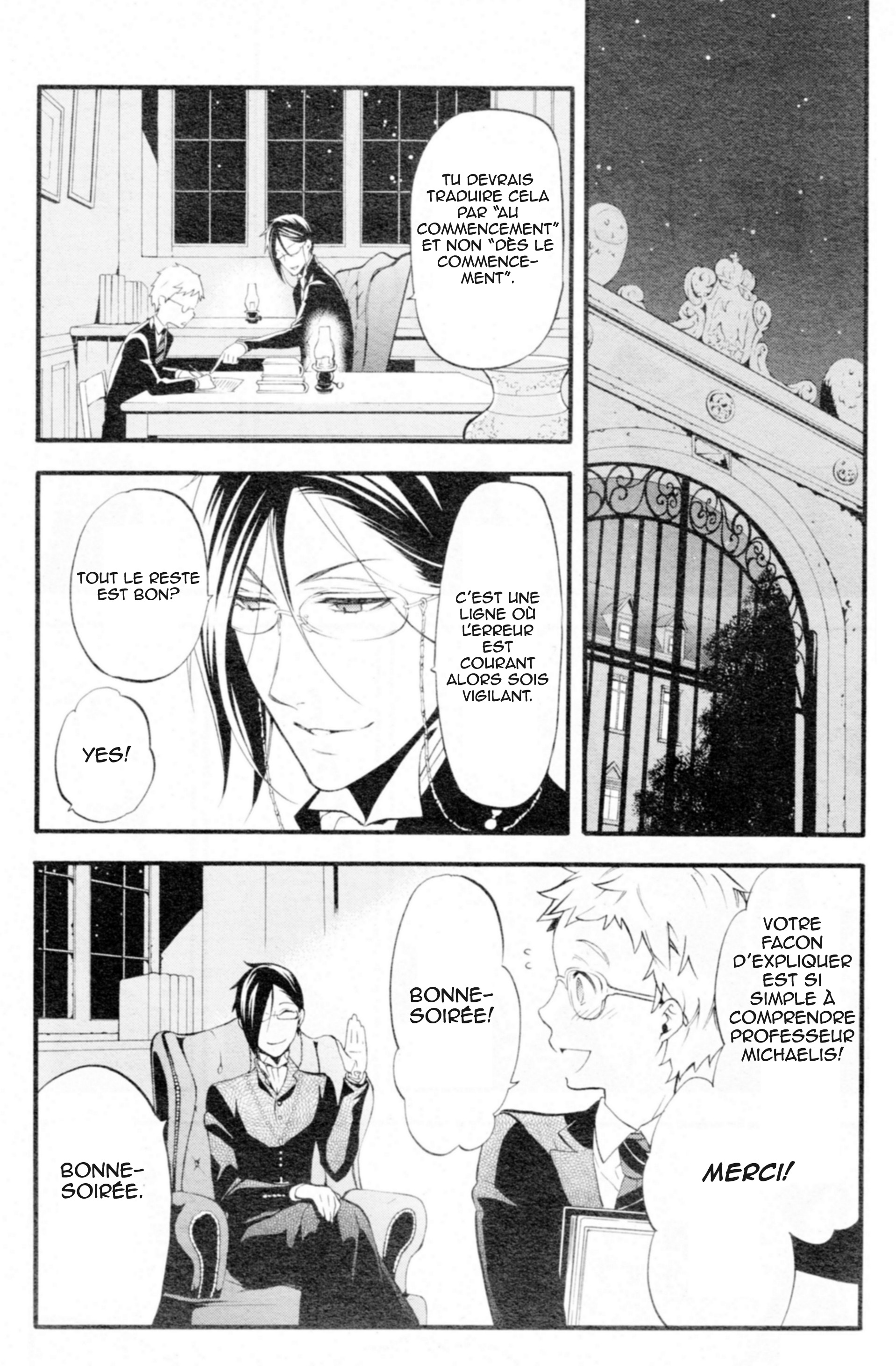 Read Black Butler FR Manga Online