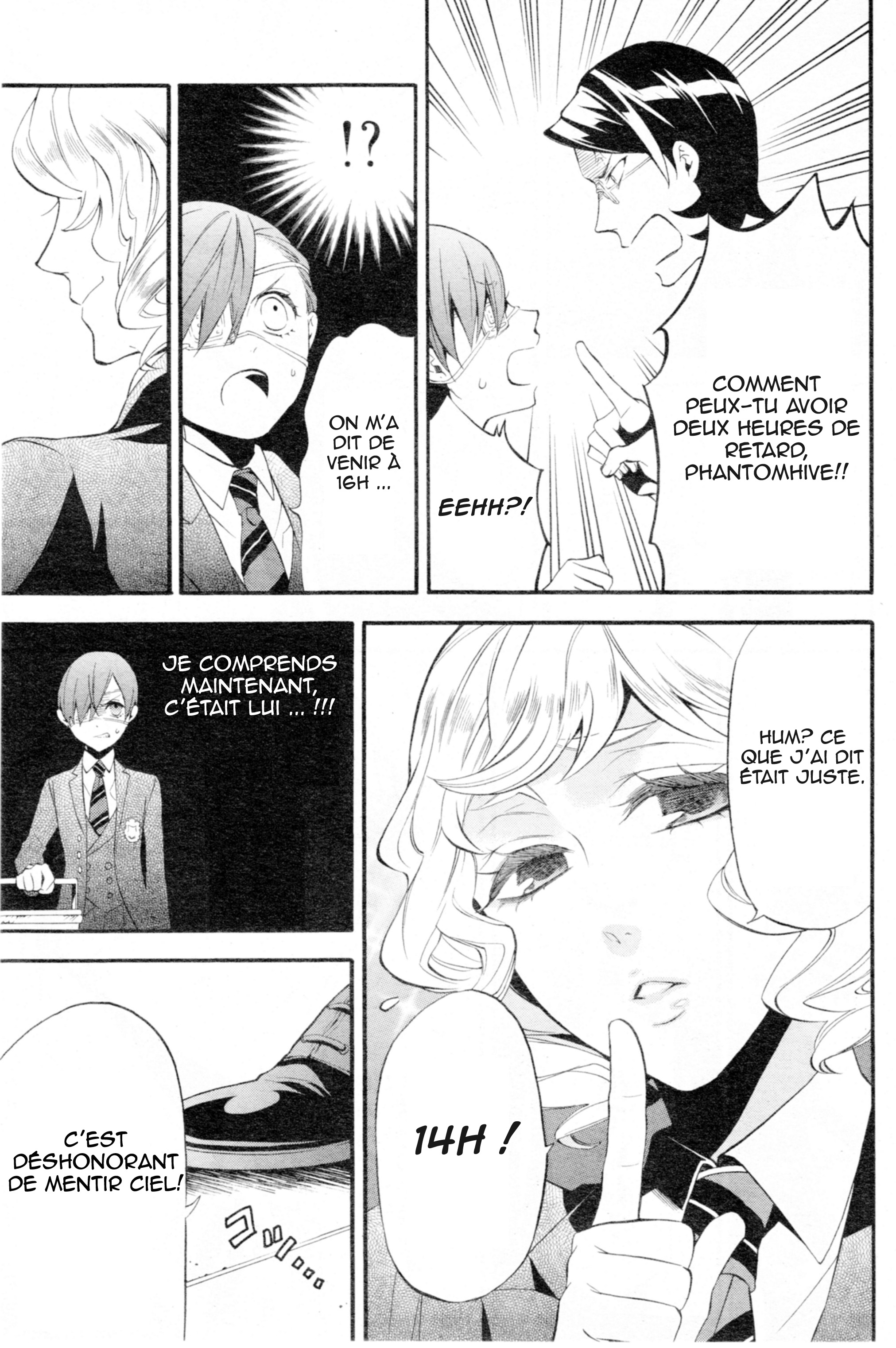Read Black Butler FR Manga Online