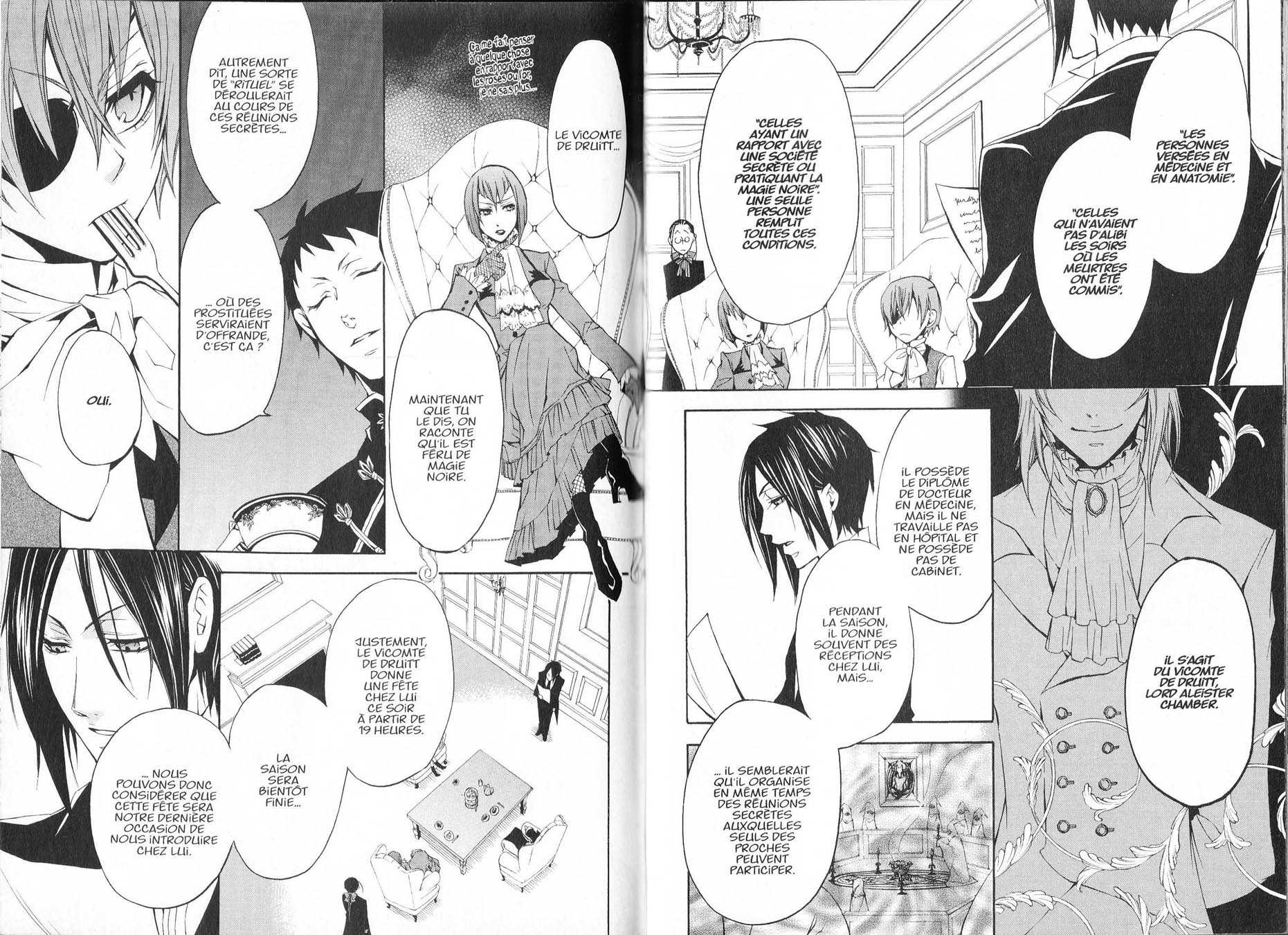 Read Black Butler FR Manga Online