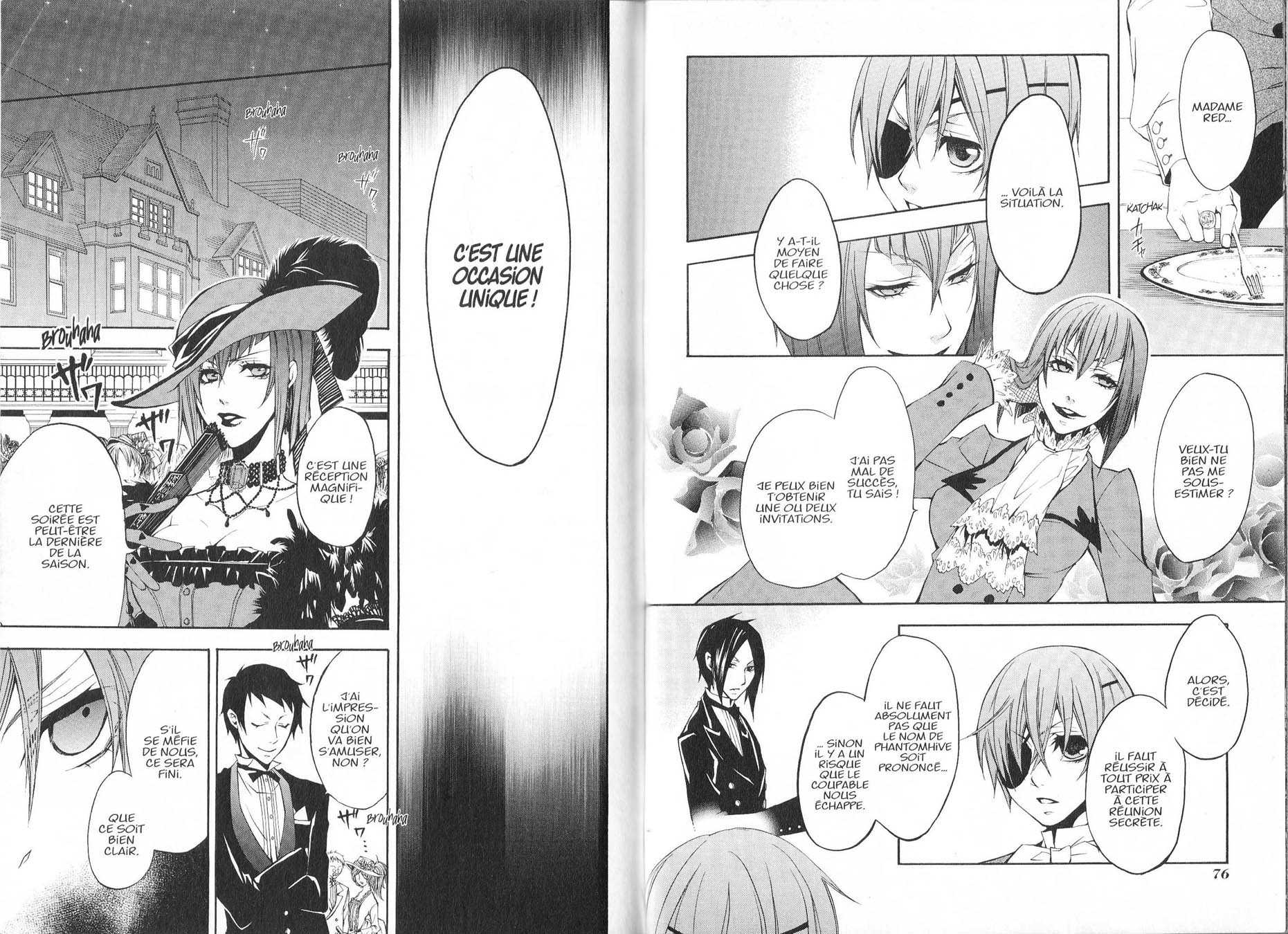 Read Black Butler FR Manga Online