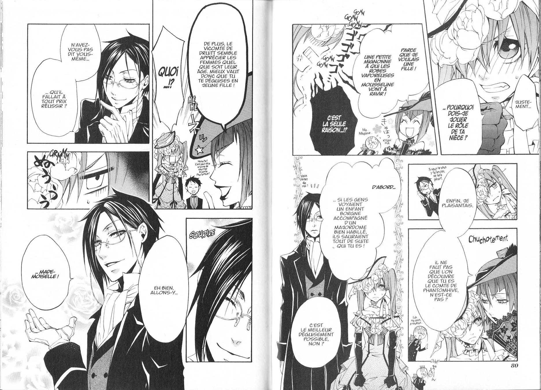 Read Black Butler FR Manga Online