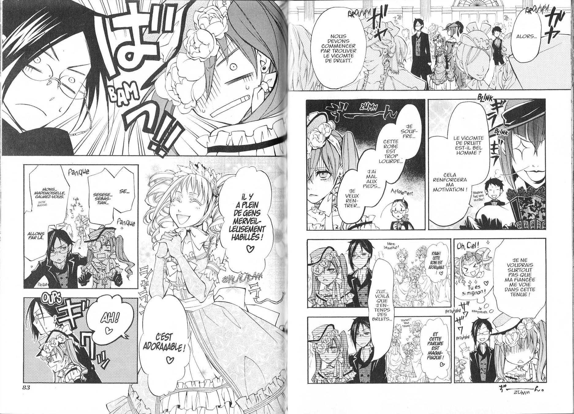 Read Black Butler FR Manga Online