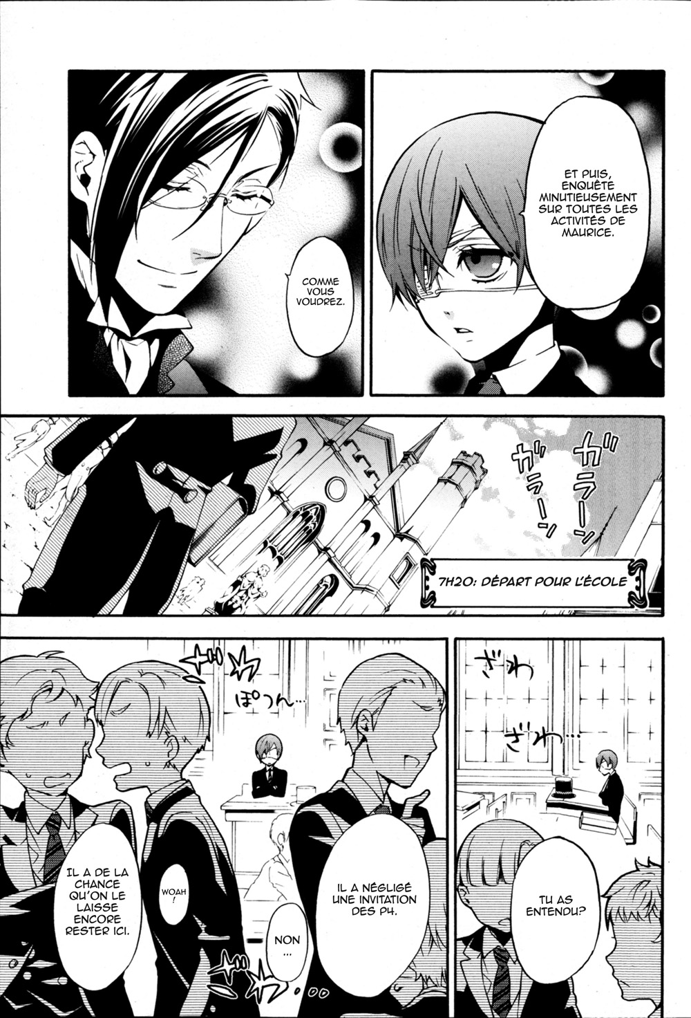 Read Black Butler FR Manga Online