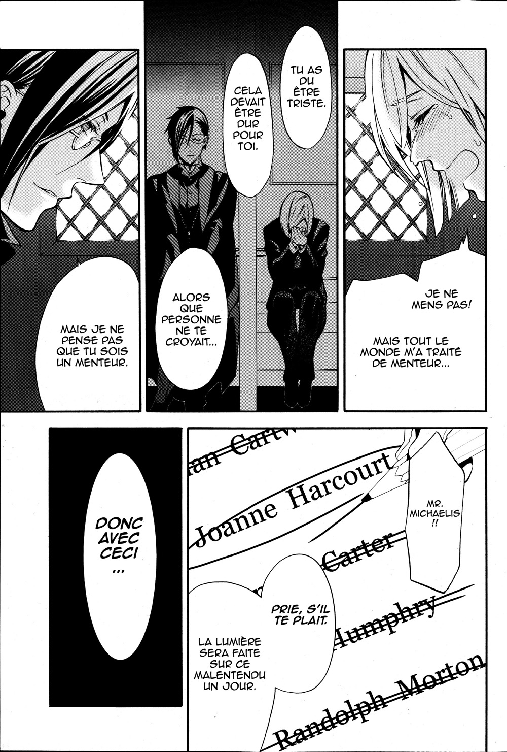 Read Black Butler FR Manga Online