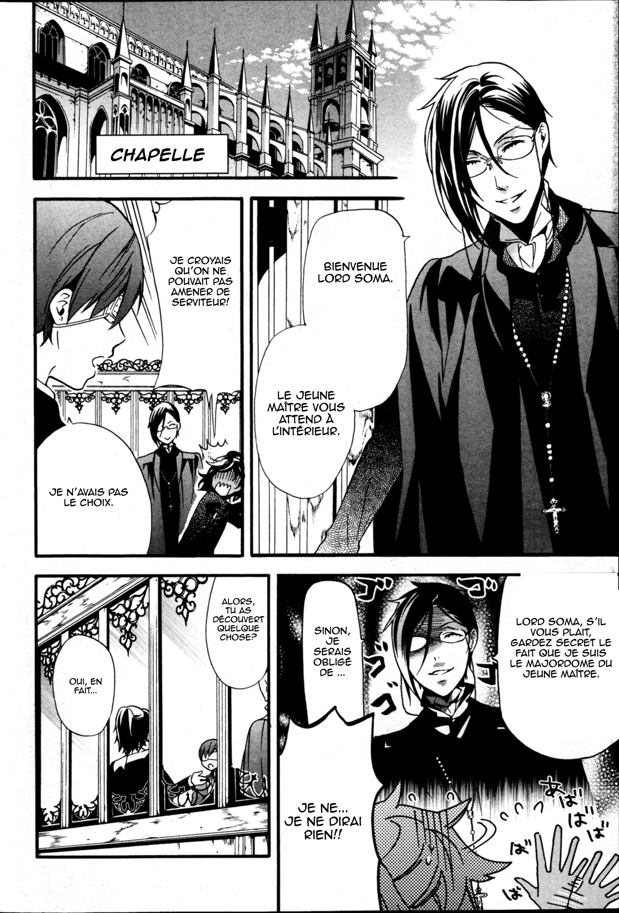 Read Black Butler FR Manga Online