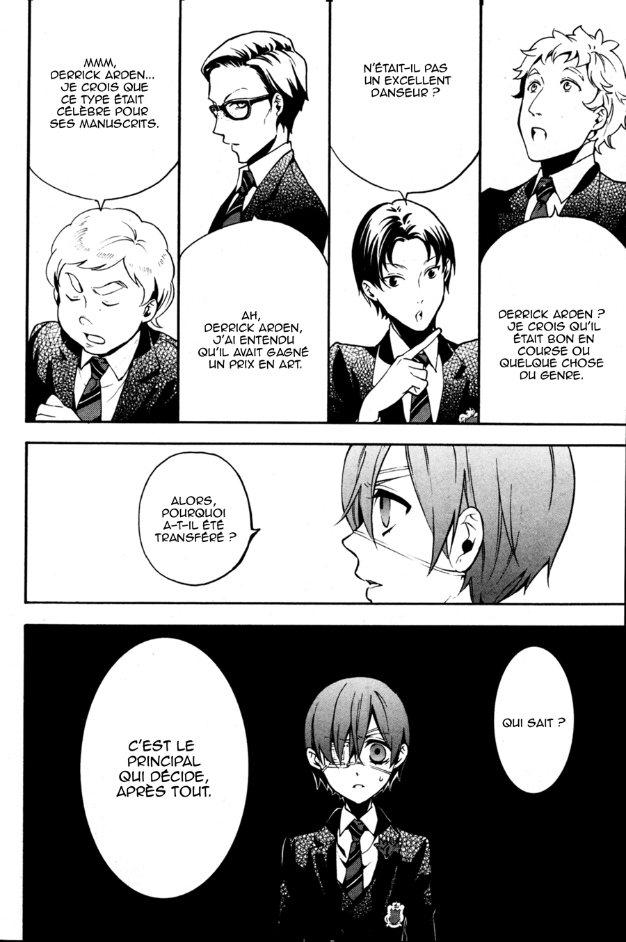 Read Black Butler FR Manga Online