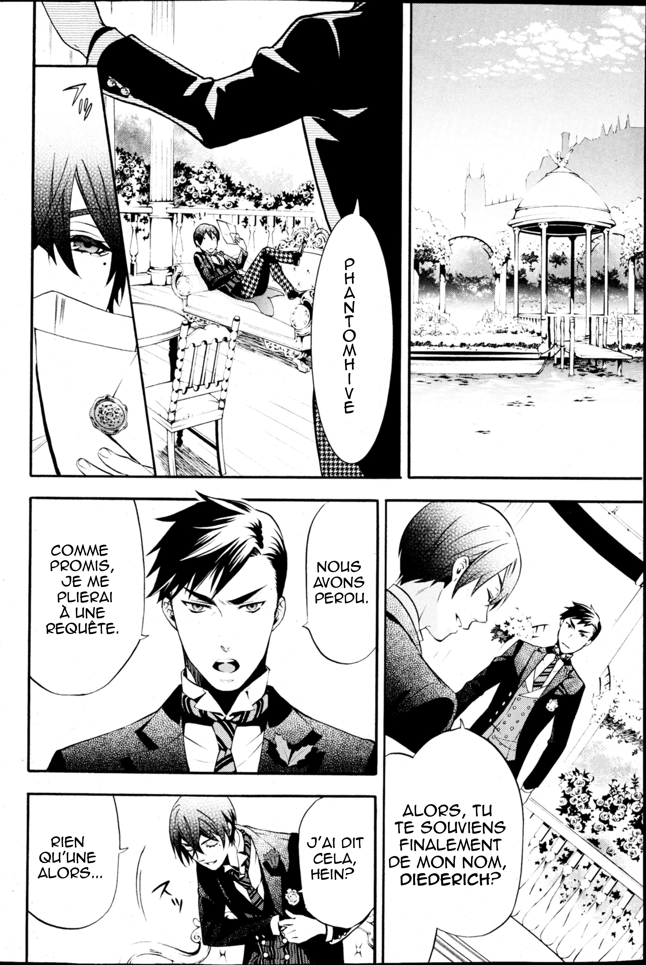Read Black Butler FR Manga Online