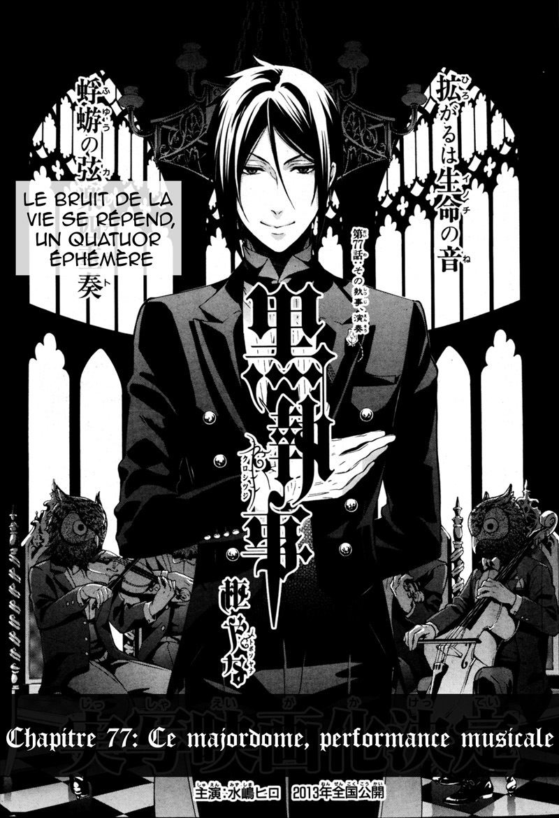 Read Black Butler FR Manga Online