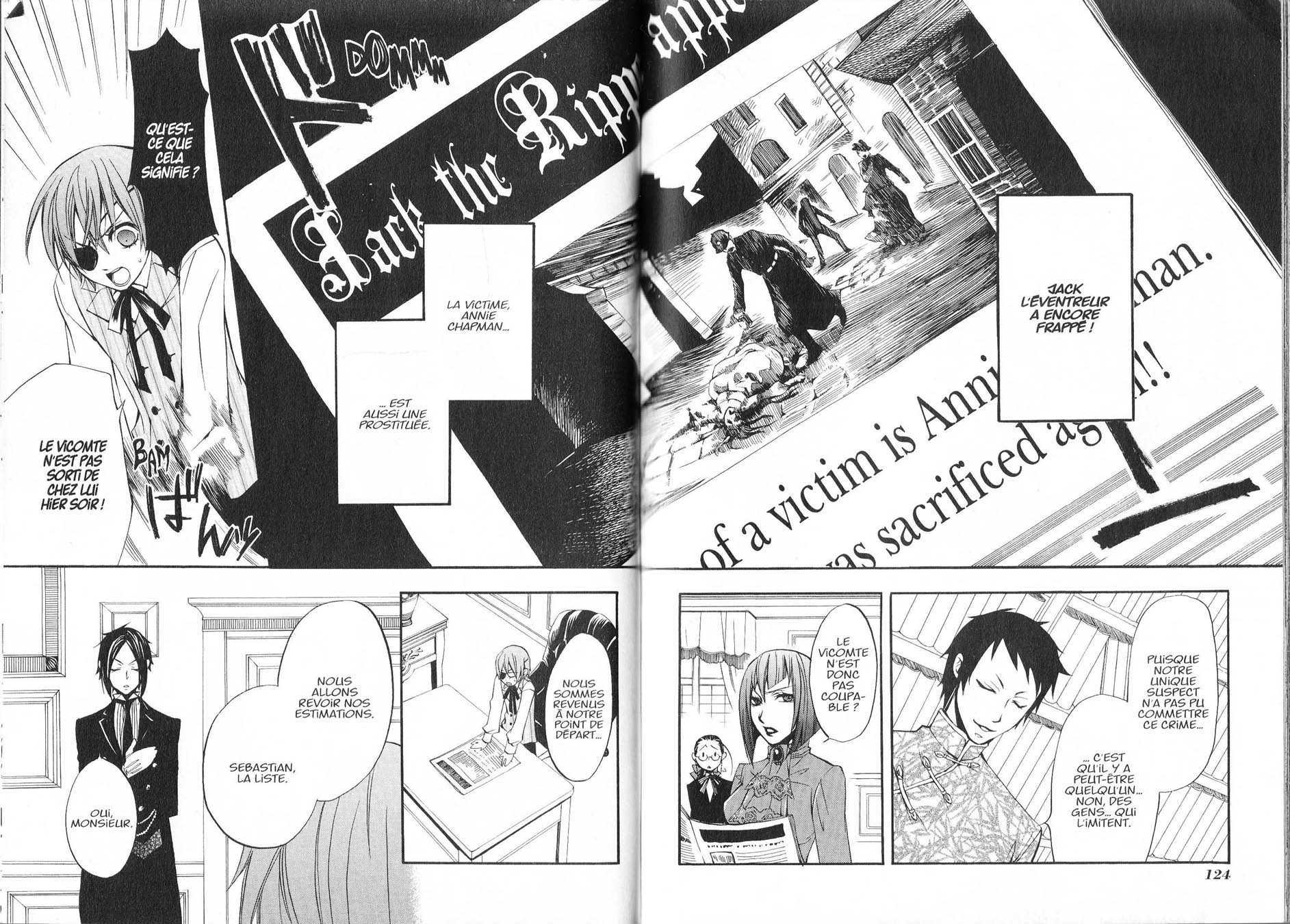 Read Black Butler FR Manga Online
