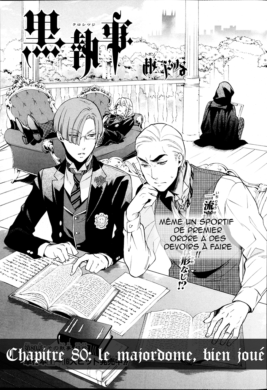 Read Black Butler FR Manga Online