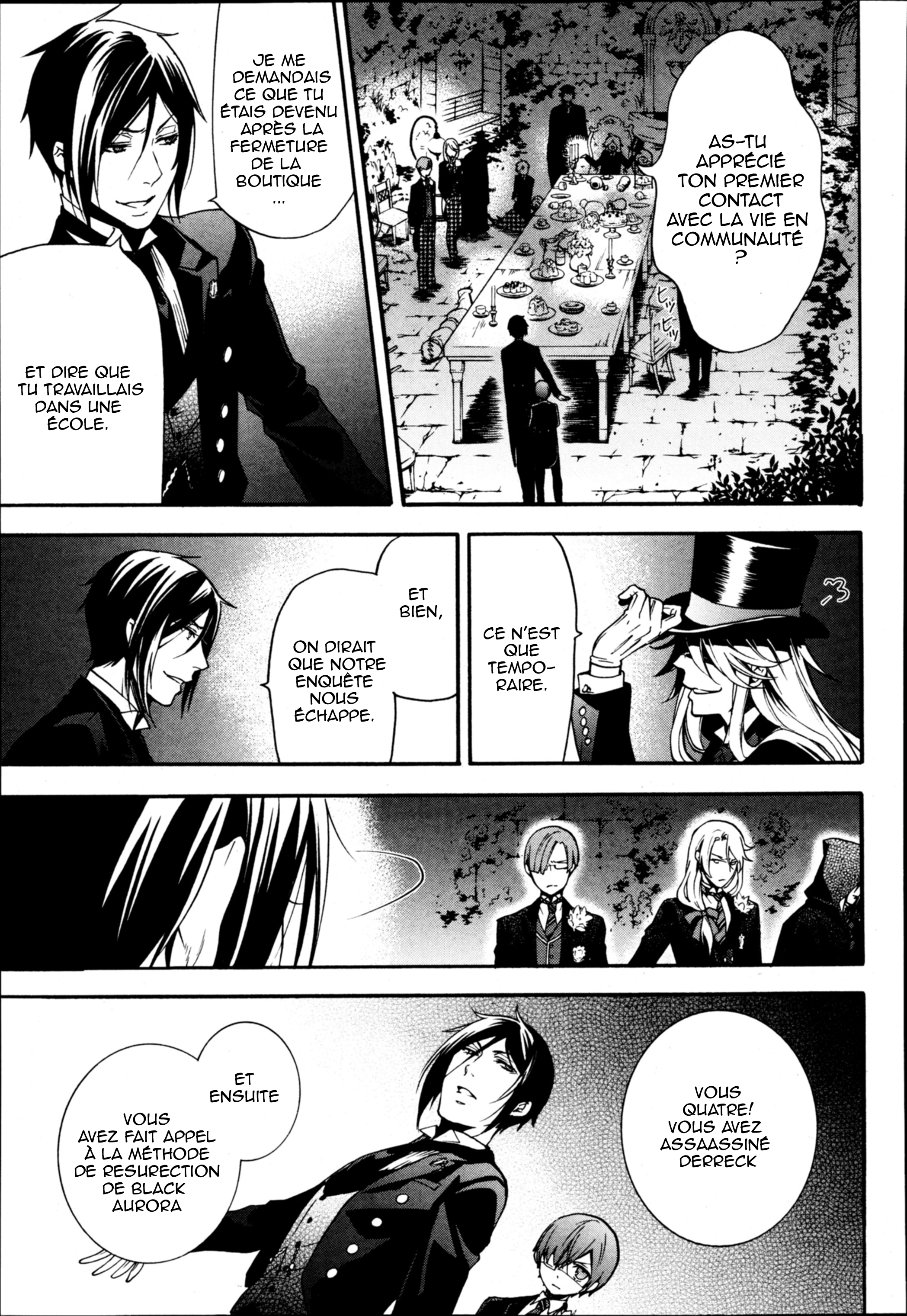 Read Black Butler FR Manga Online