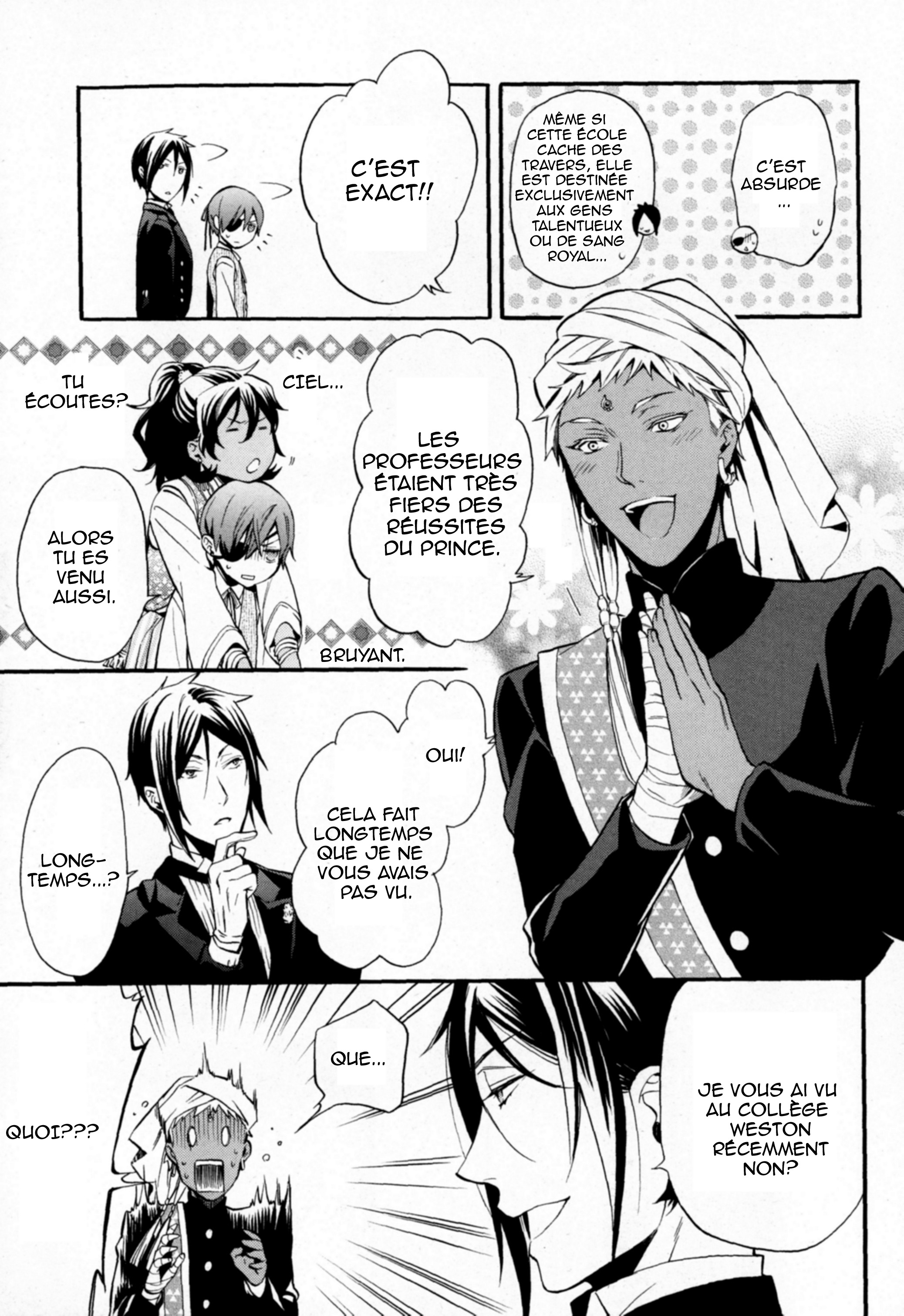 Read Black Butler FR Manga Online
