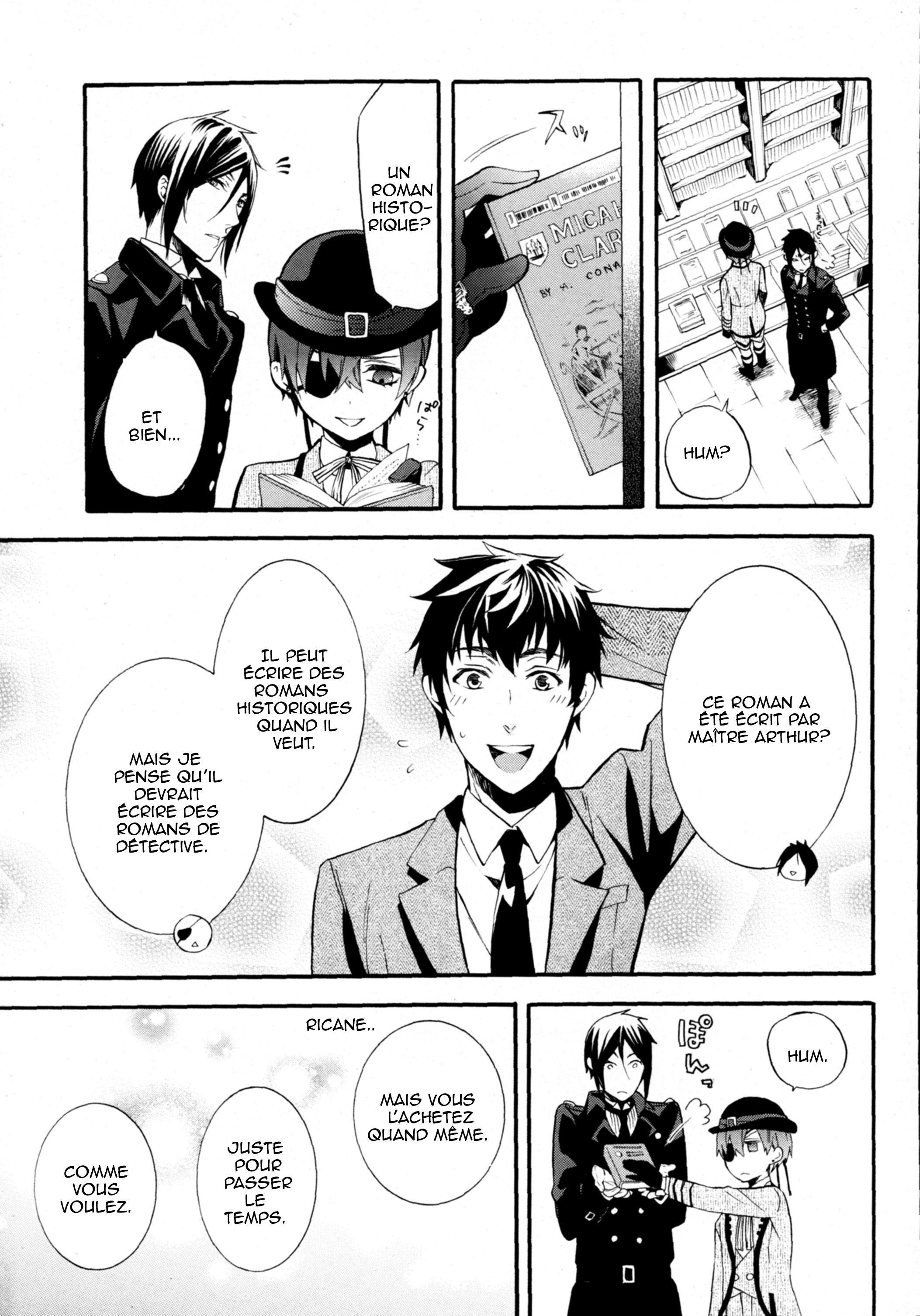 Read Black Butler FR Manga Online