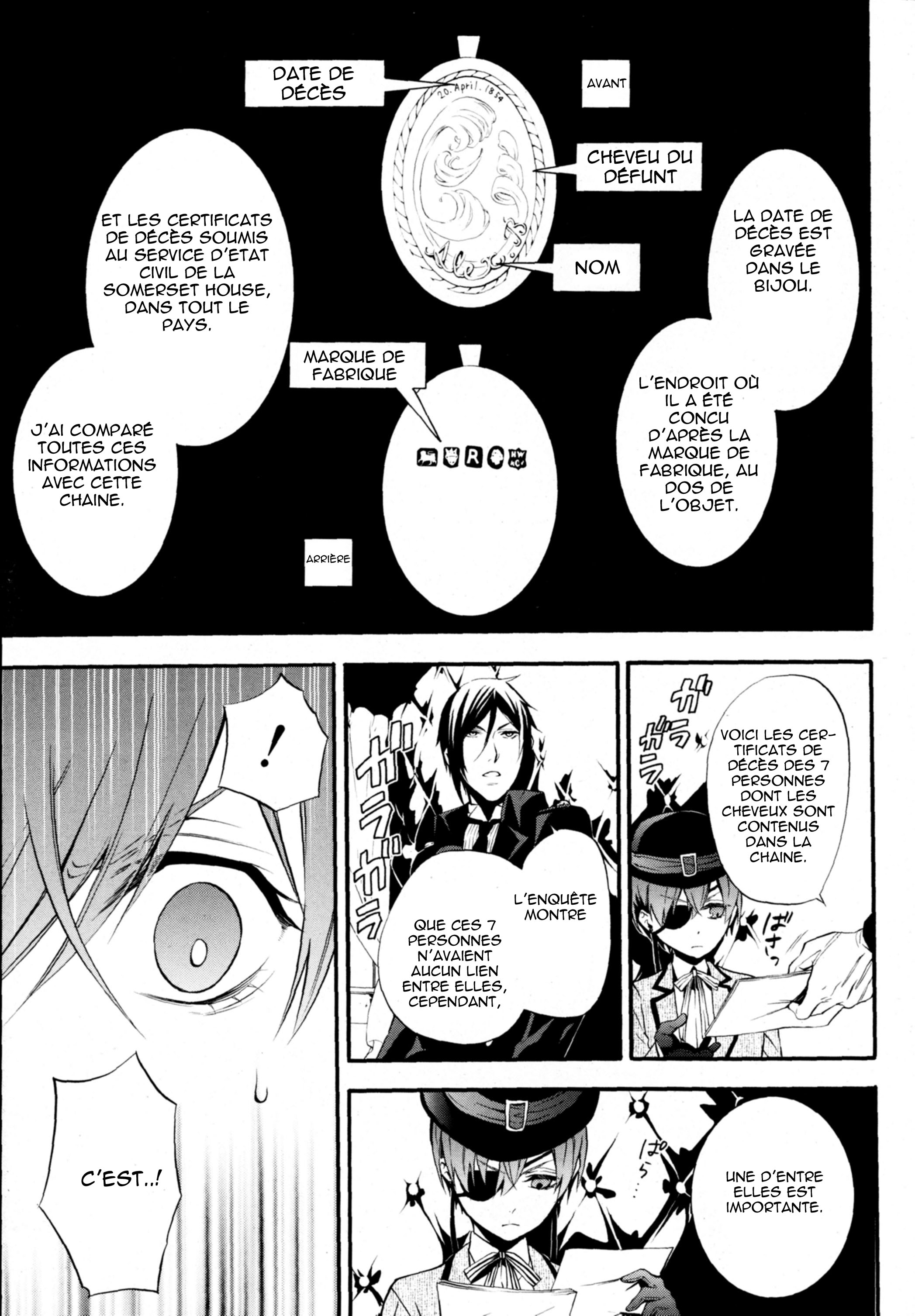 Read Black Butler FR Manga Online