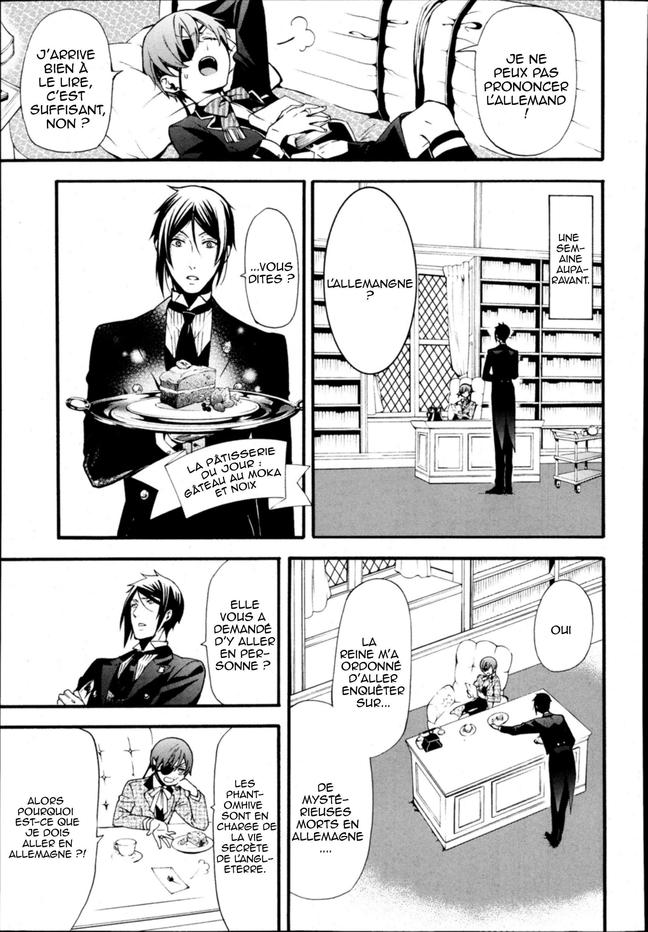 Read Black Butler FR Manga Online