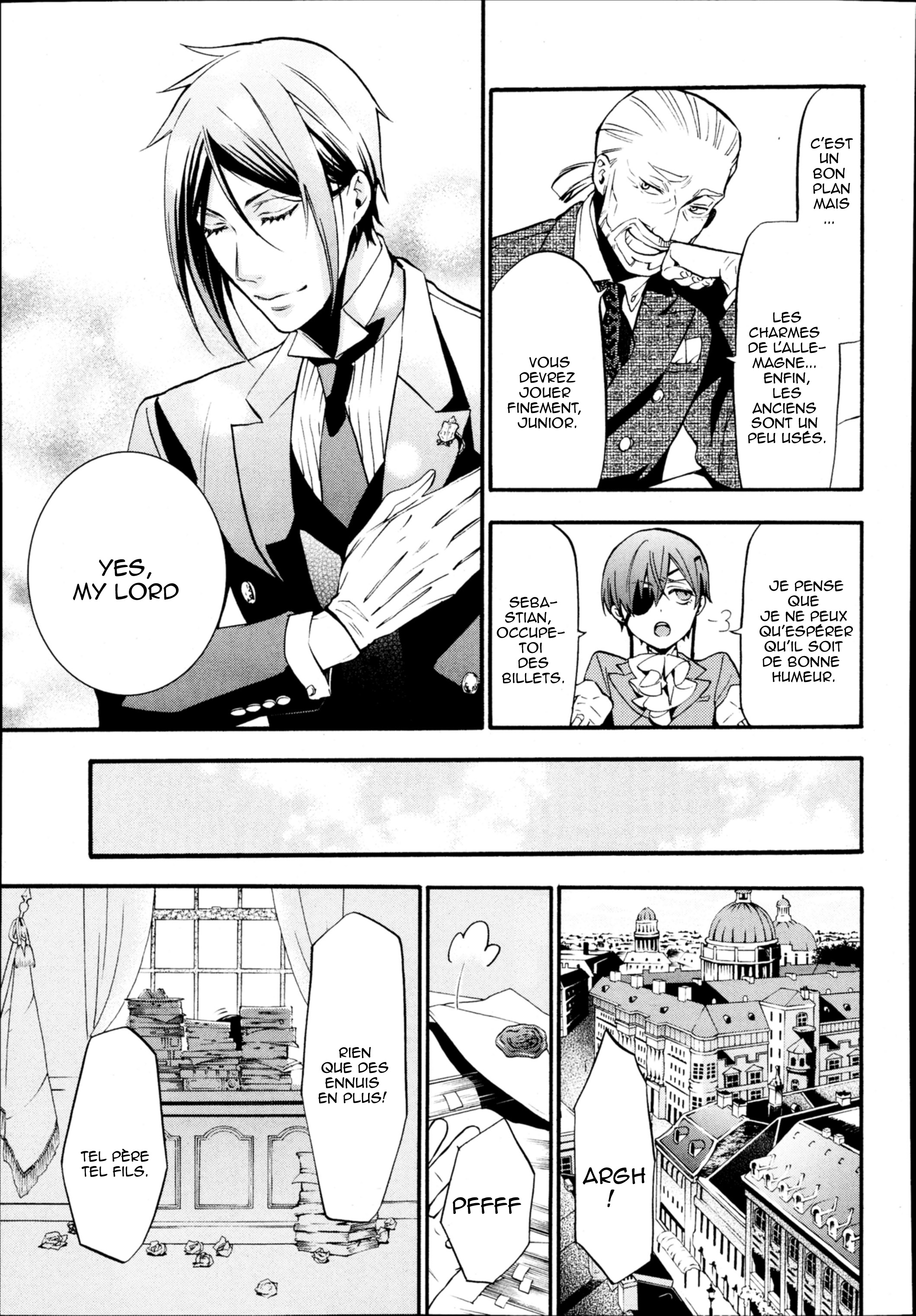Read Black Butler FR Manga Online