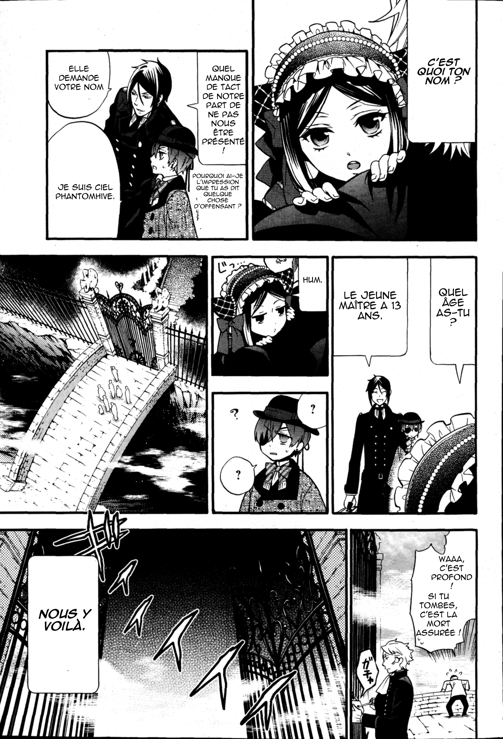 Read Black Butler FR Manga Online