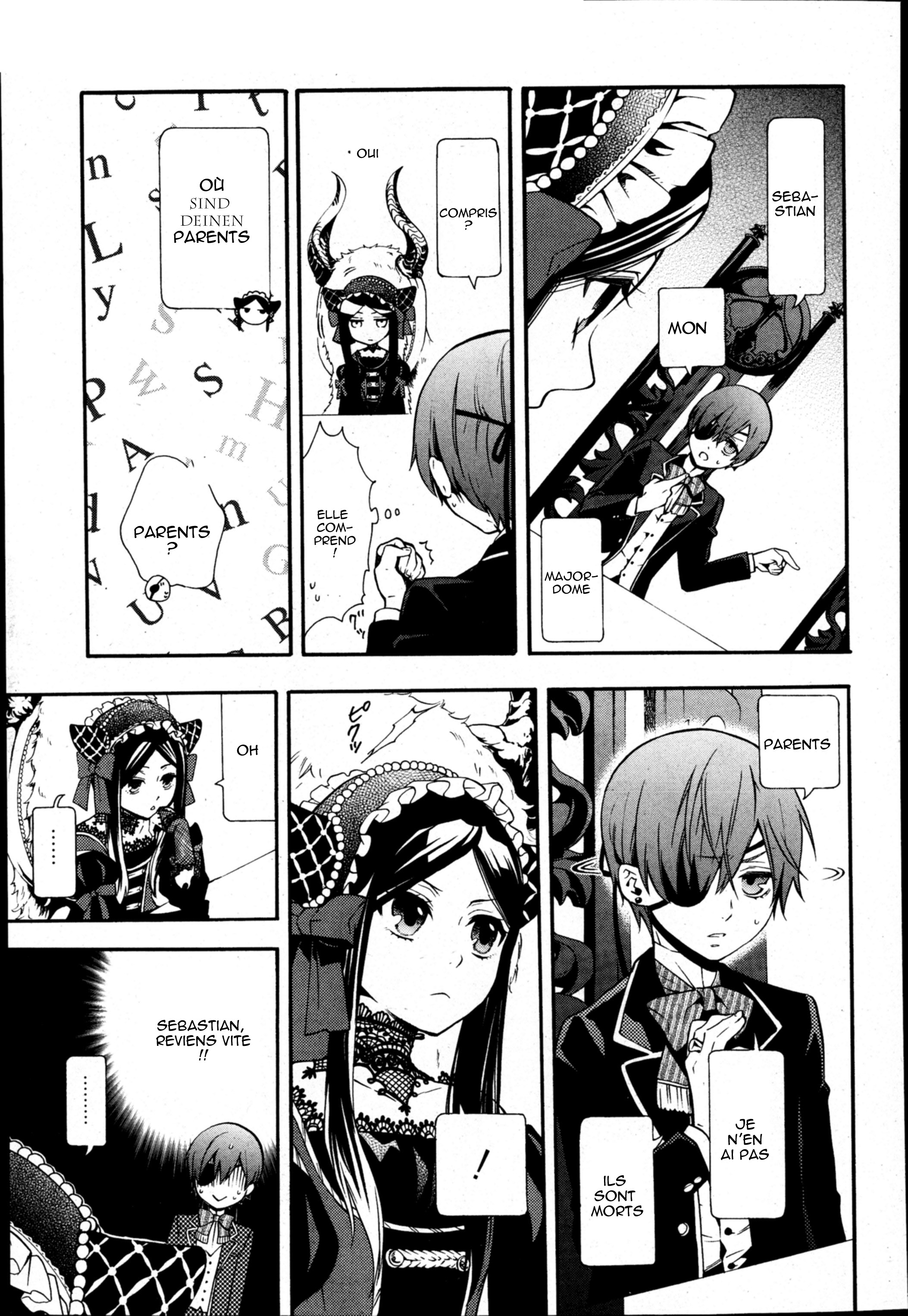 Read Black Butler FR Manga Online
