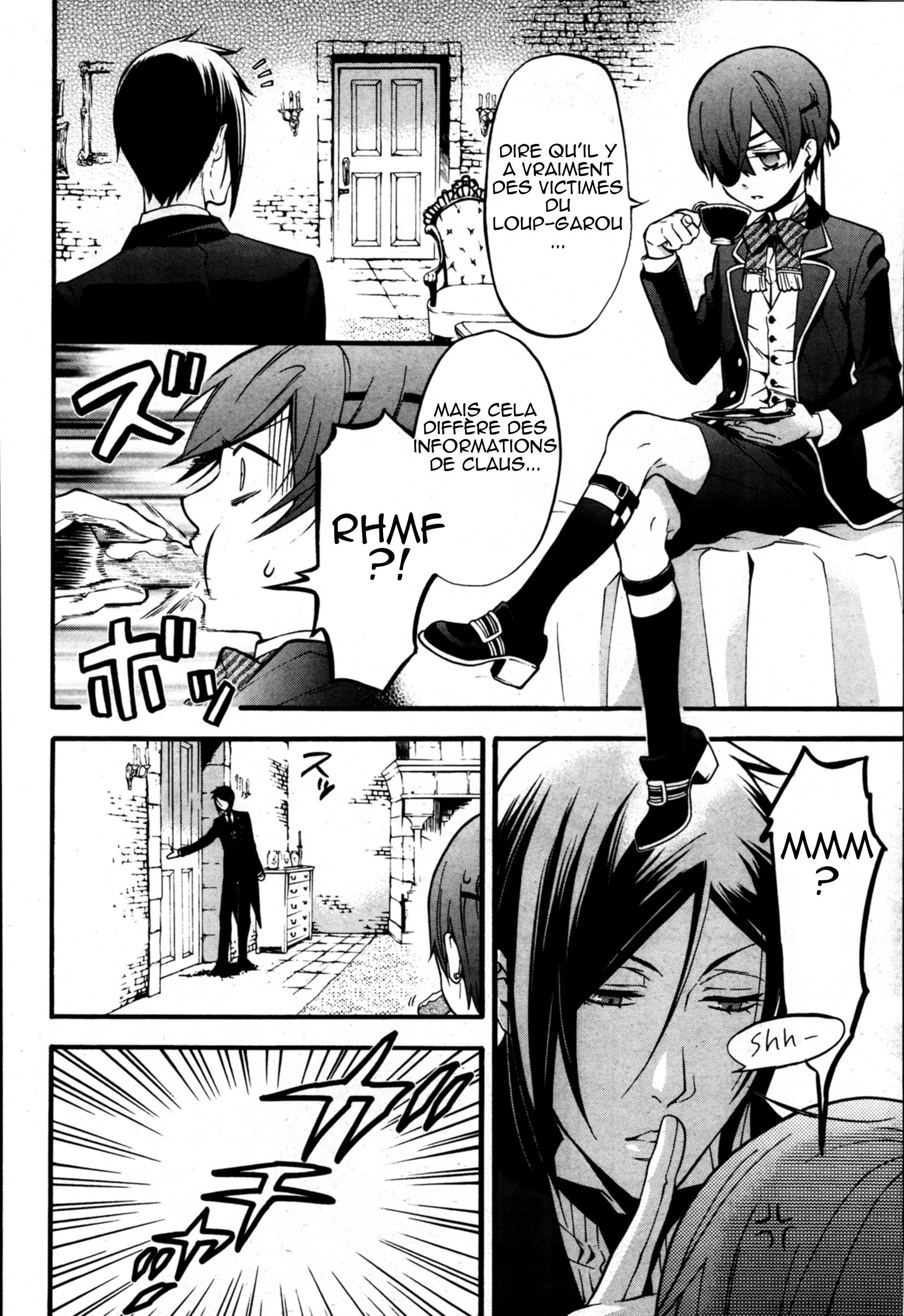 Read Black Butler FR Manga Online