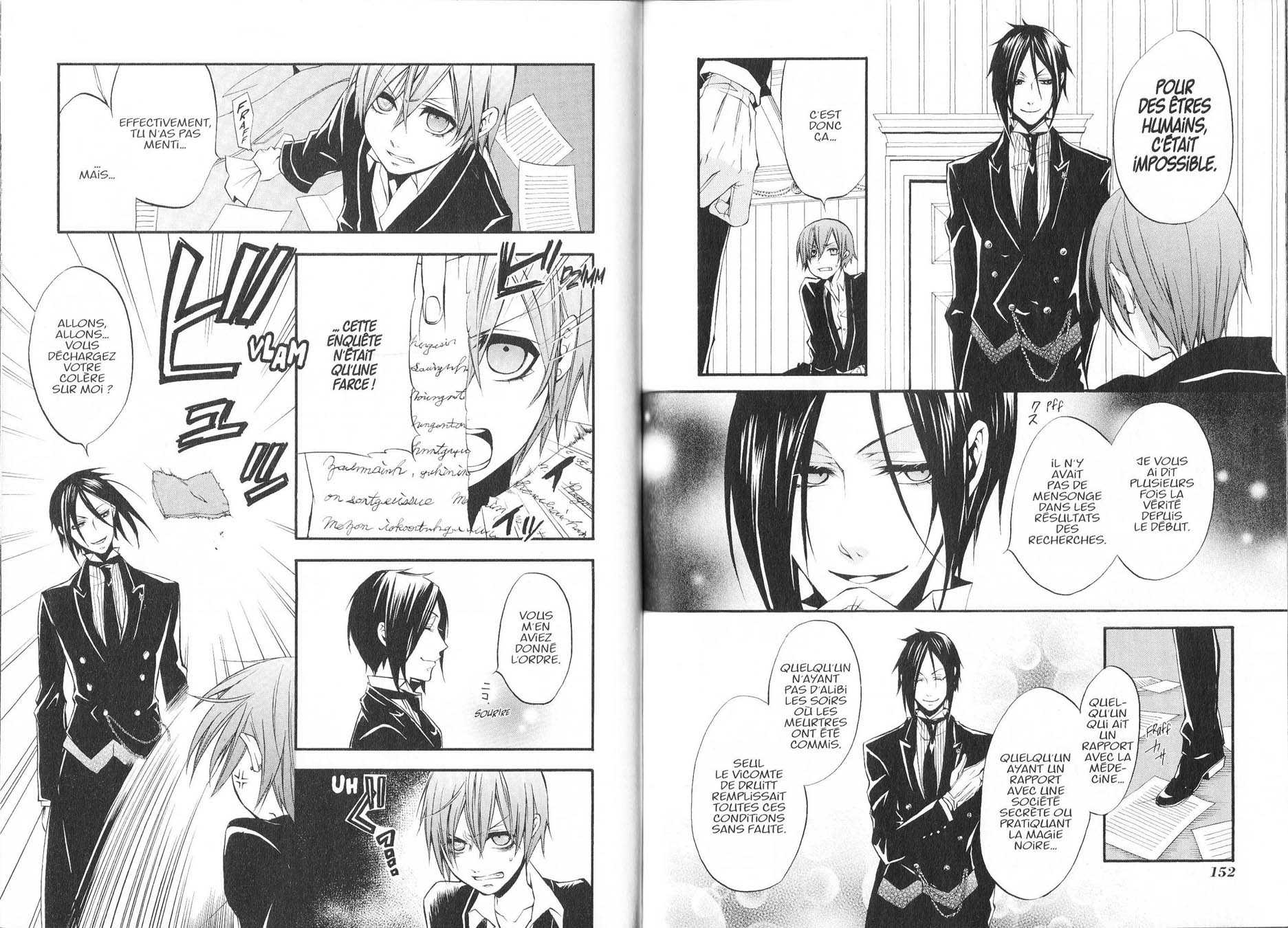 Read Black Butler FR Manga Online