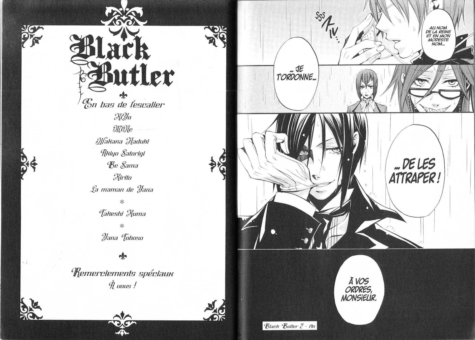 Read Black Butler FR Manga Online